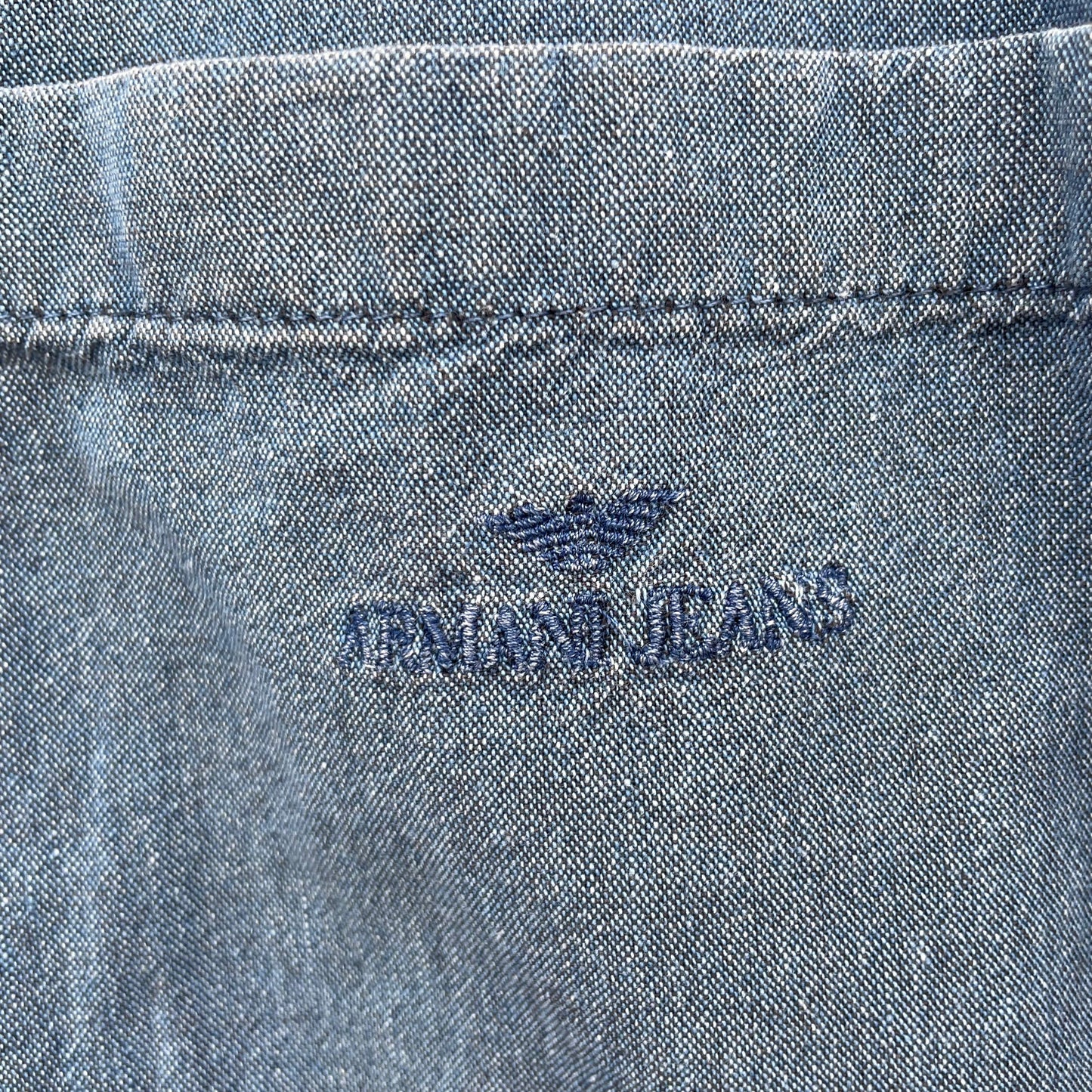 Camicia denim Armani