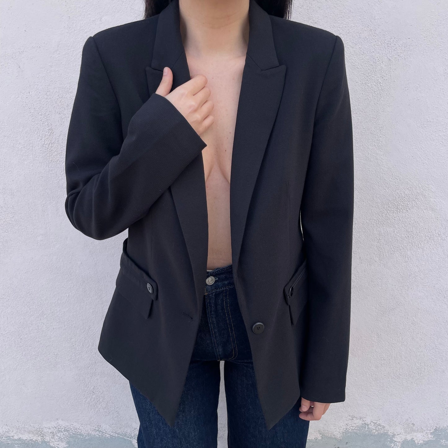 Blazer nero Armani