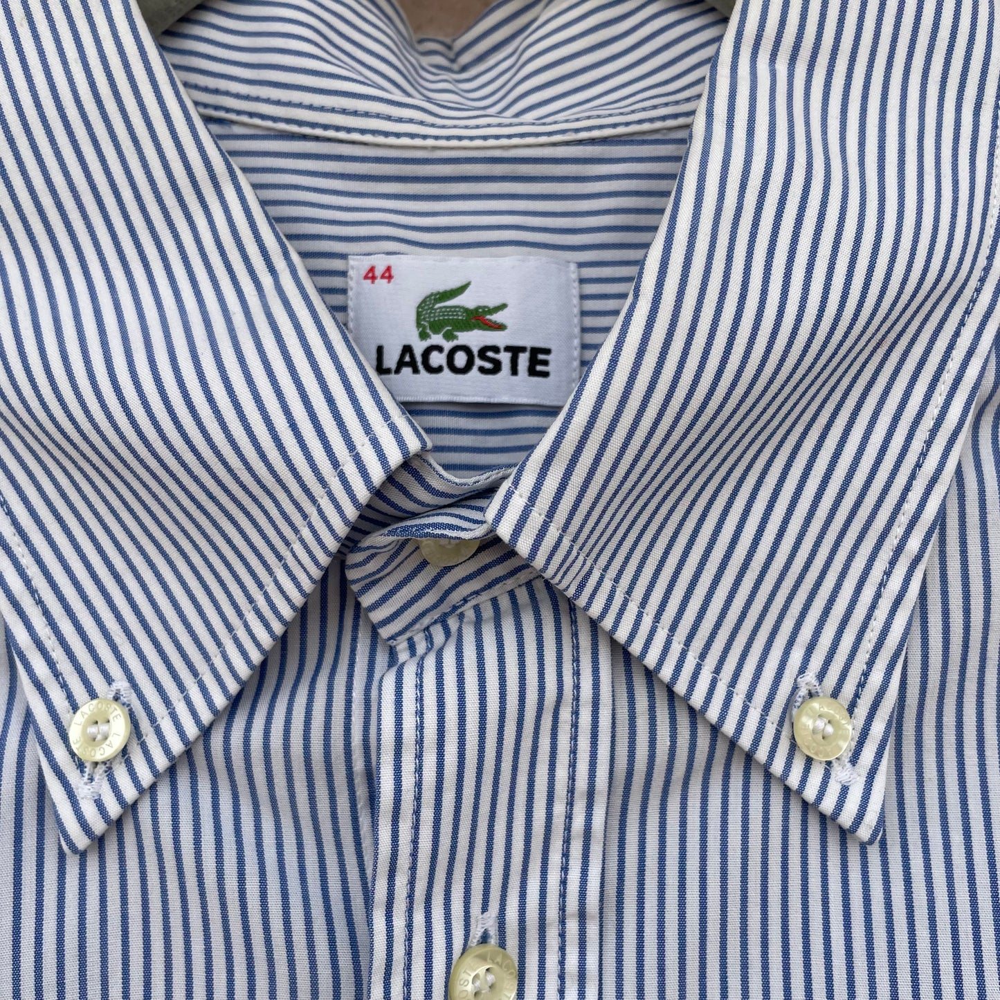 Camicia a righe Lacoste