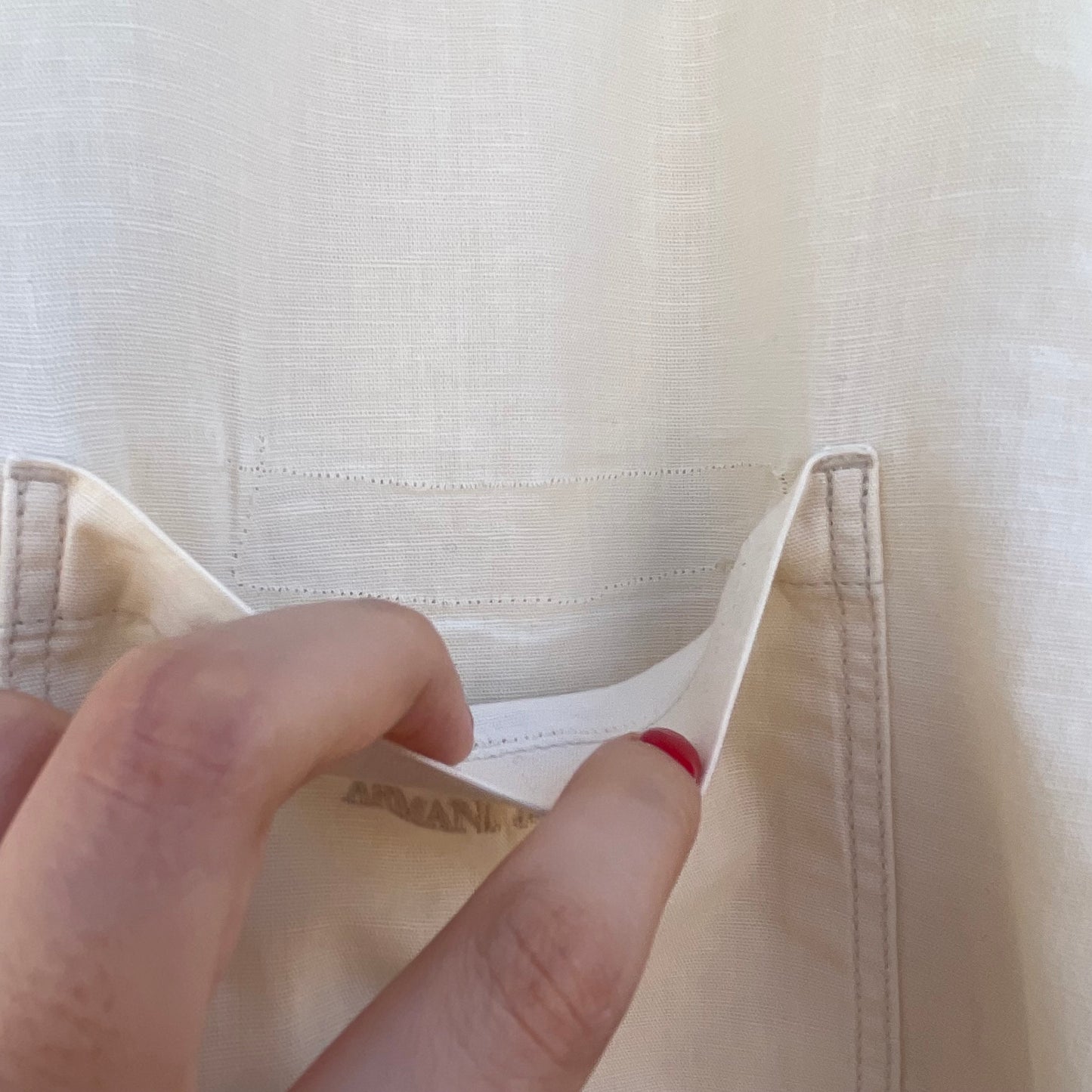 Camicia burro Armani