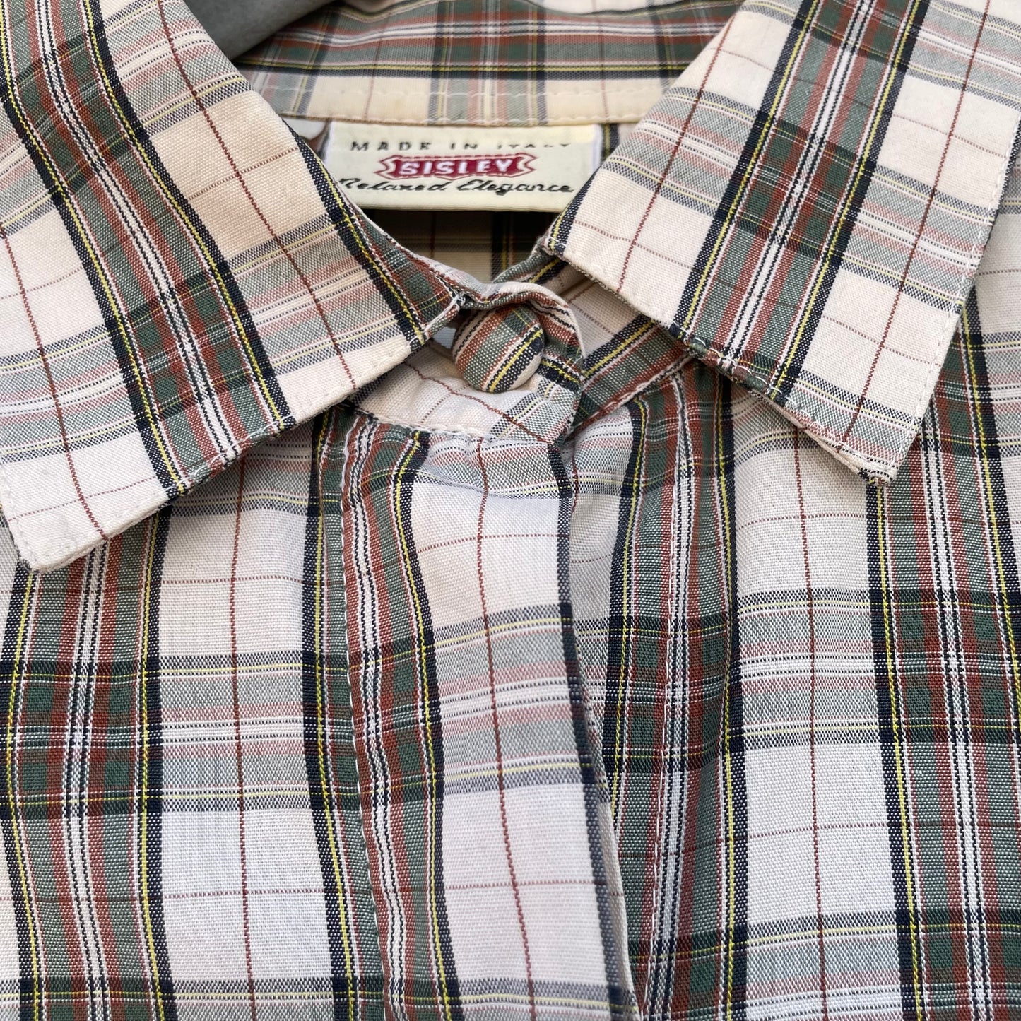 Camicia avvitata tartan