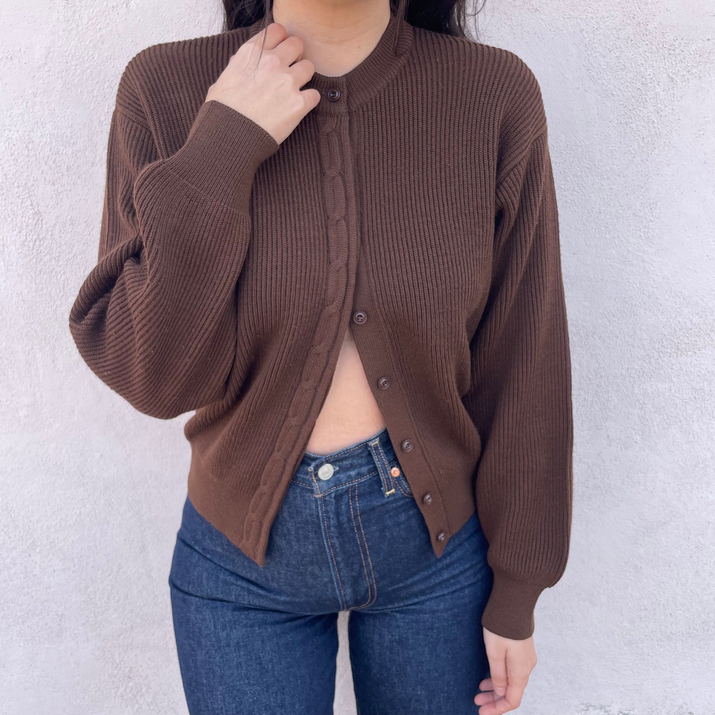 Cardi cioccolato Luisa Spagnoli