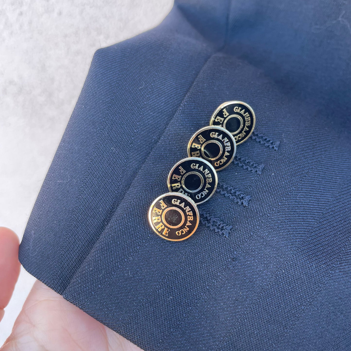 Blazer Gianfranco Ferré blu