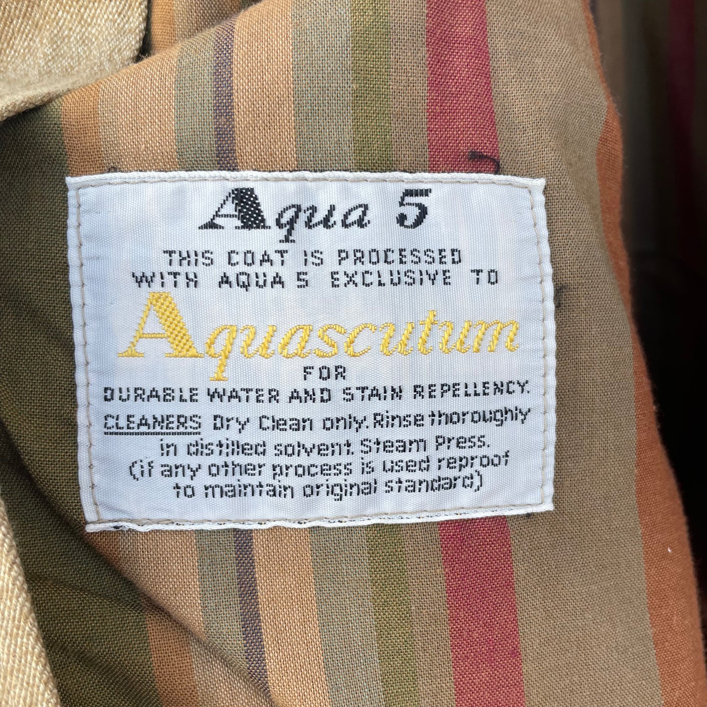 Trench Aquascutum