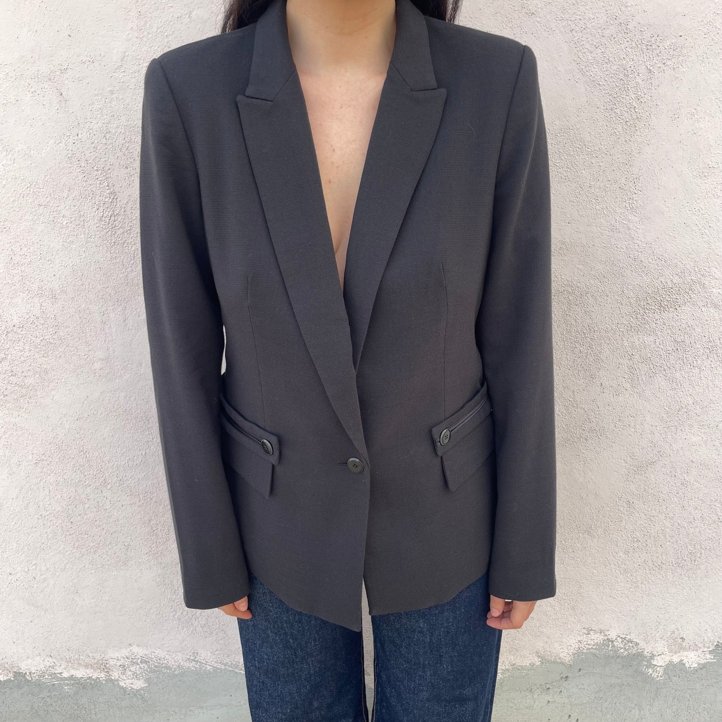 Blazer nero Armani