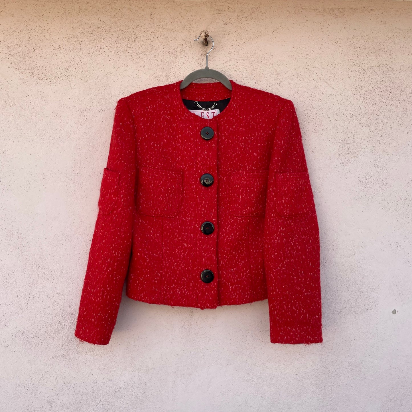 Blazer rosso C’est comme ça