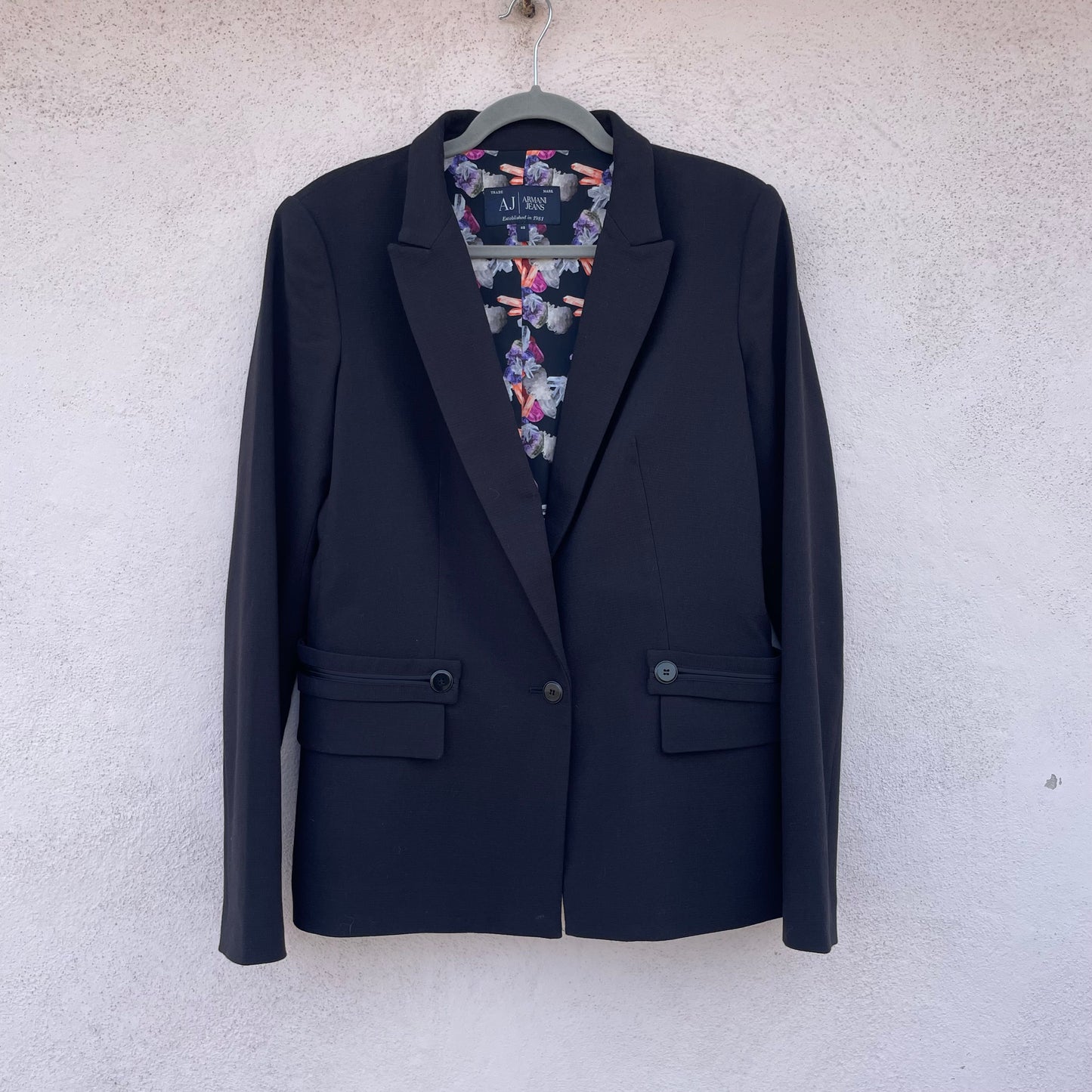Blazer nero Armani
