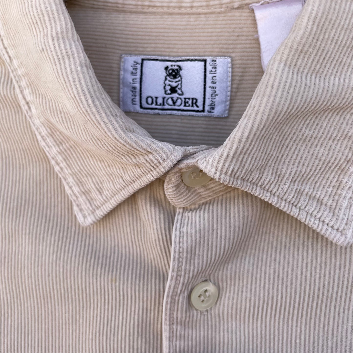 Overshirt velluto Oliver Valentino