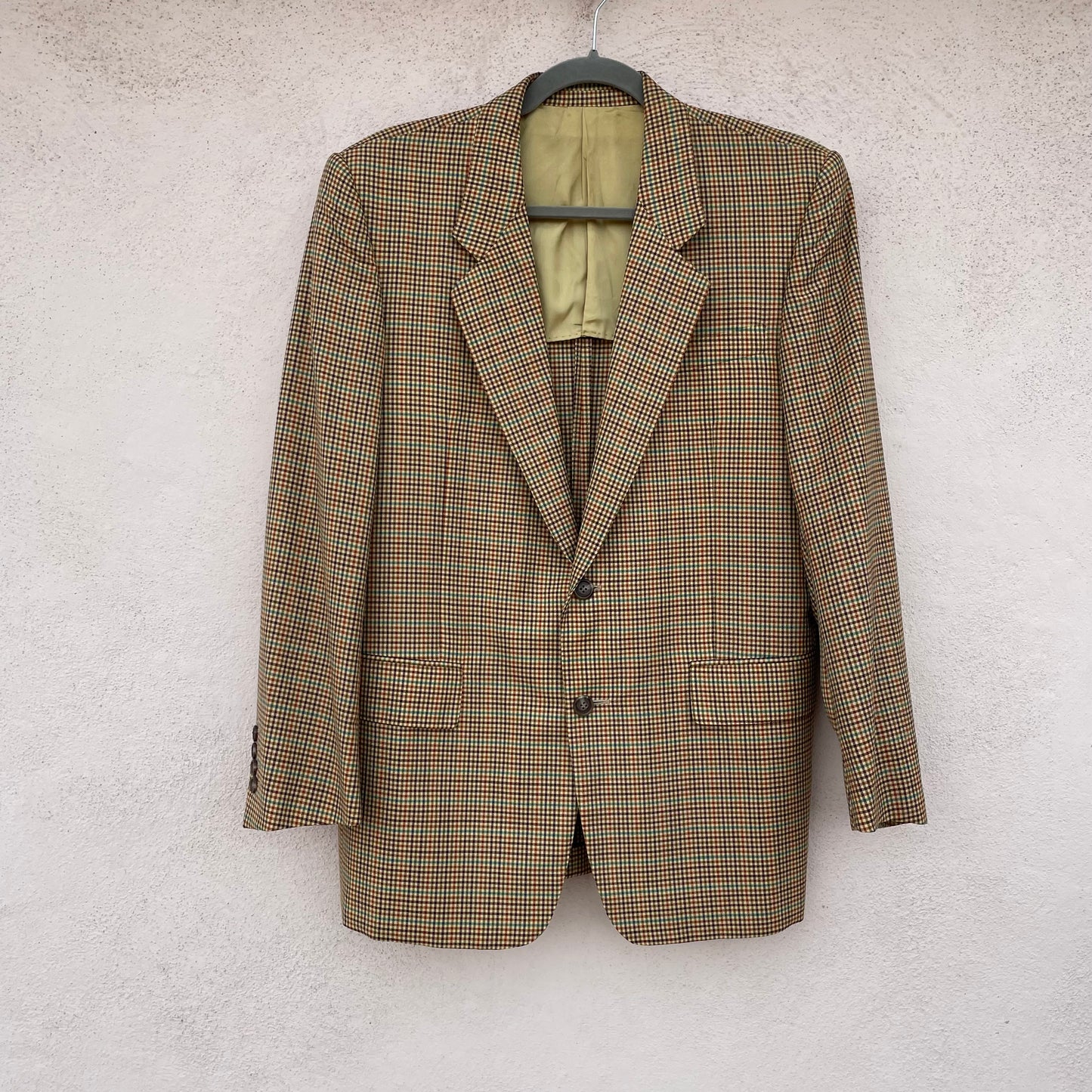 Blazer check merino