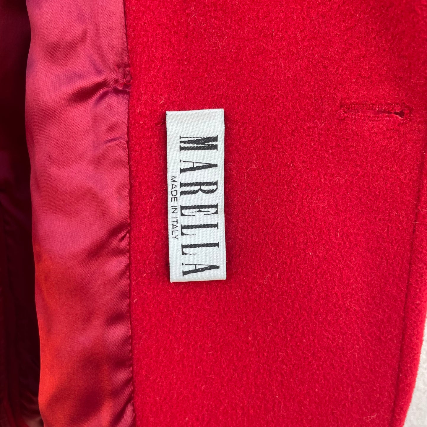 Caban rosso Marella