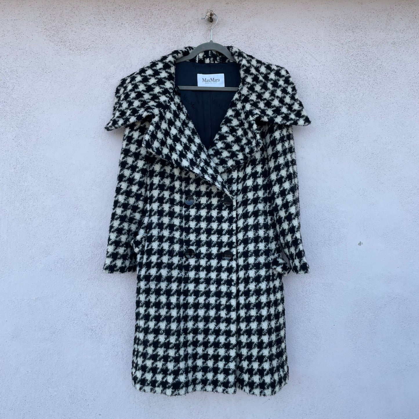 Cappotto pied de poule Max Mara
