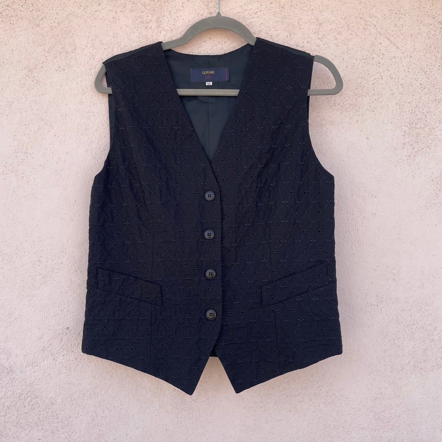 Gilet sangallo nero