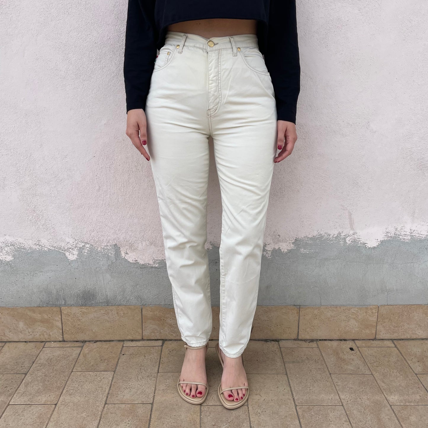 Jeans Moschino burro