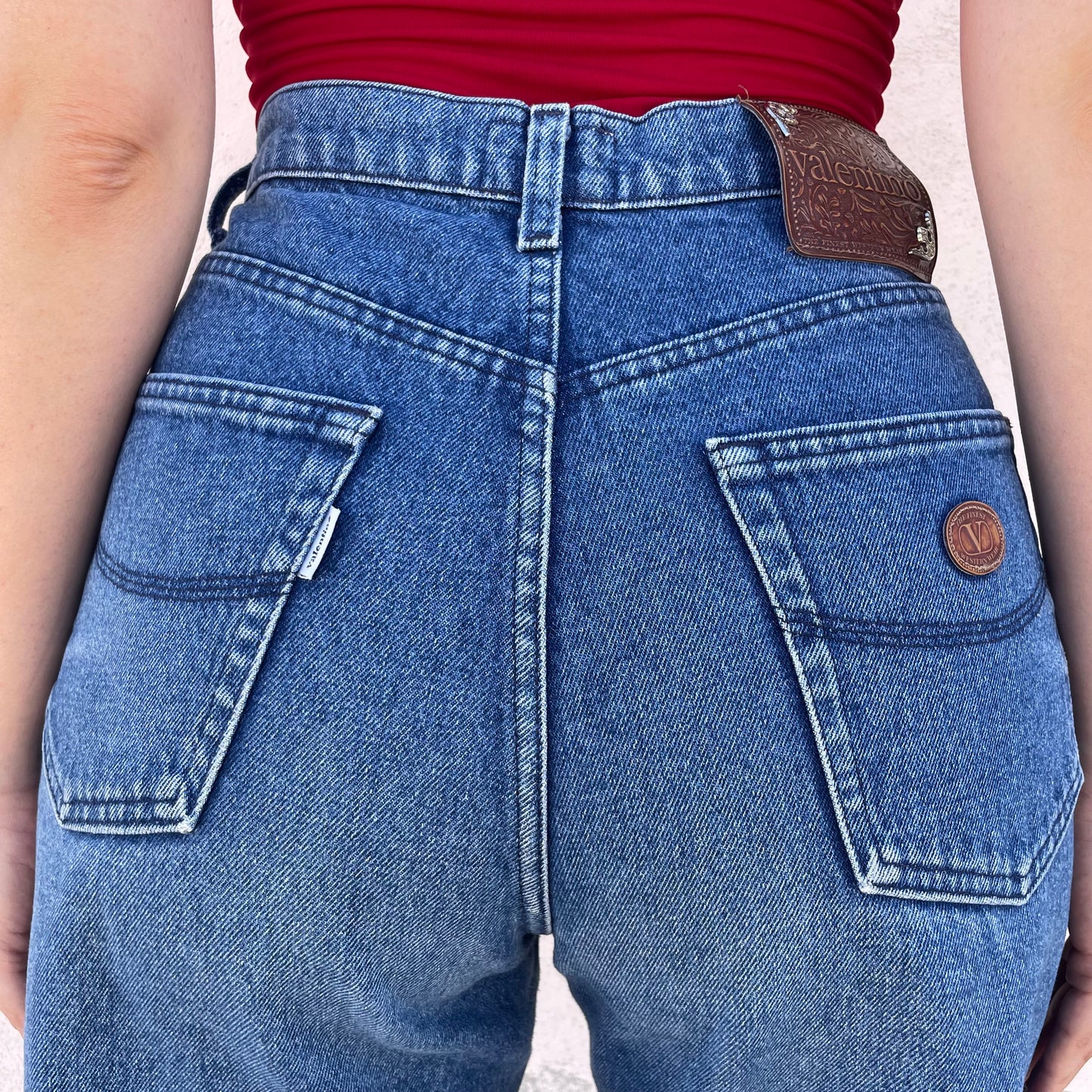 Bermuda jeans Valentino