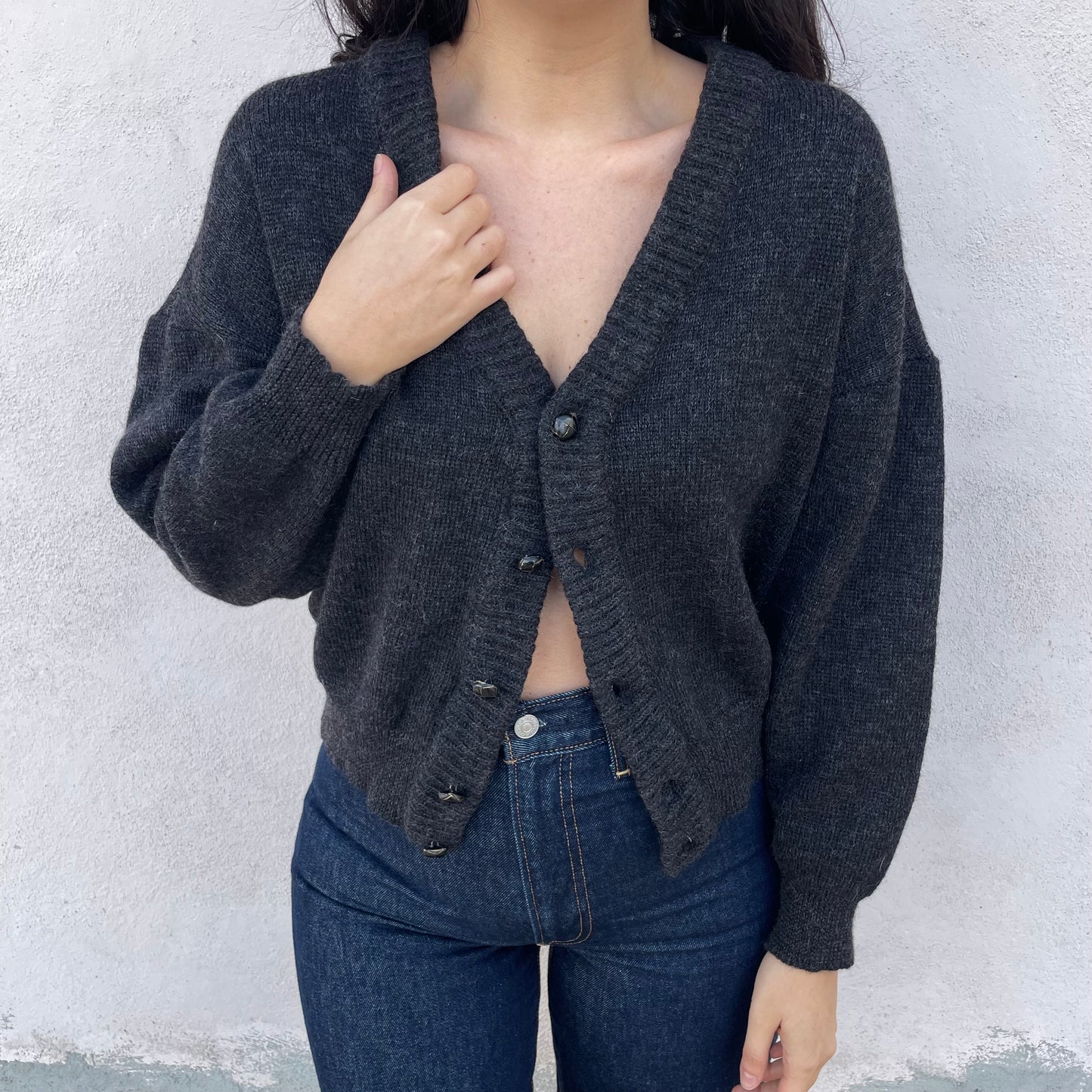 Cardigan grigio