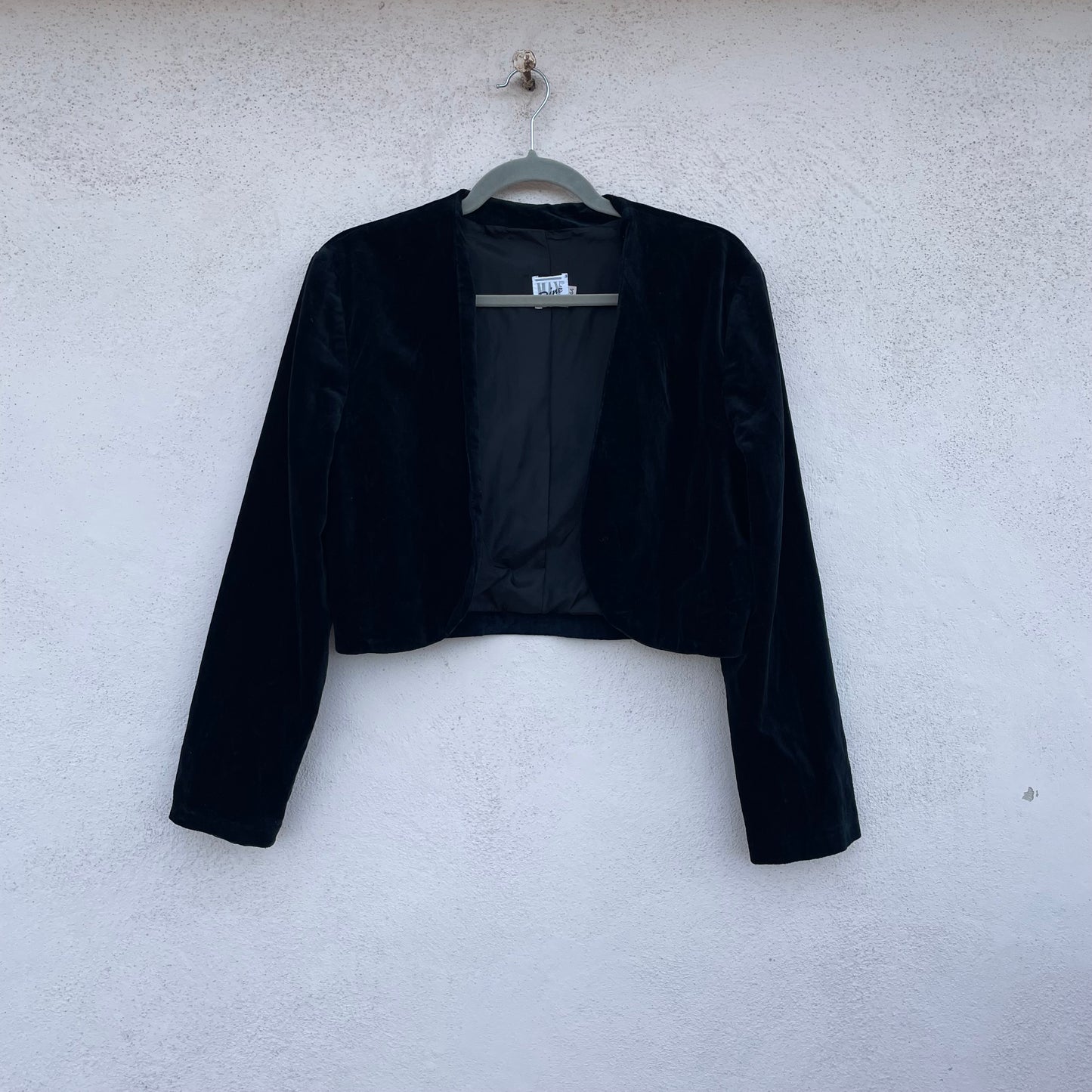 Bolero+shorts velluto
