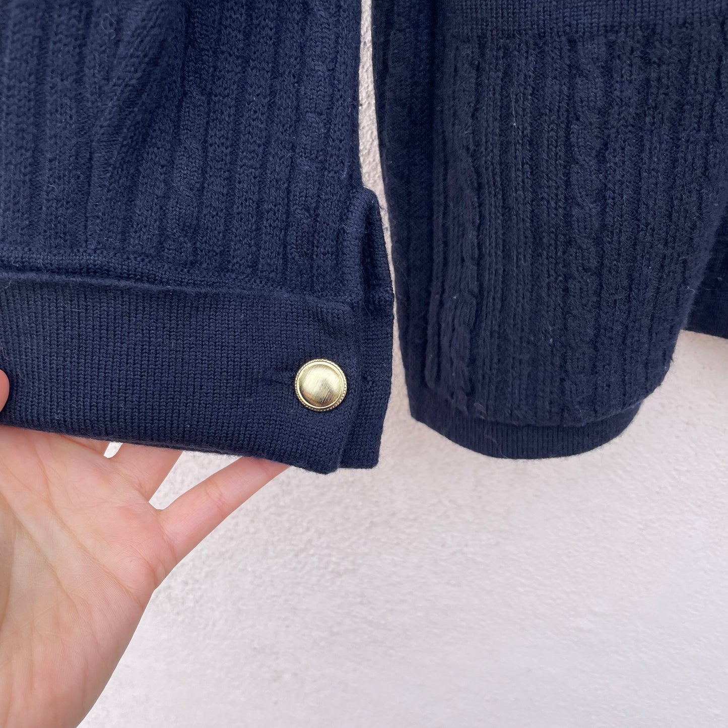 Cardigan blu Luisa Spagnoli