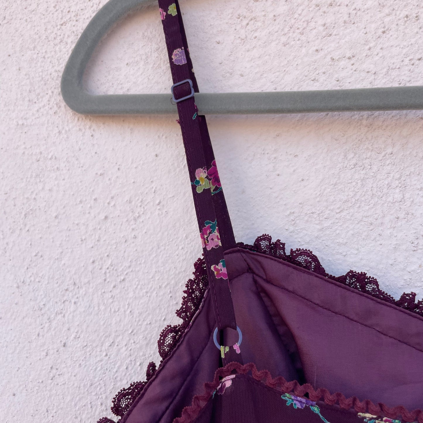 Slip dress 90s prugna