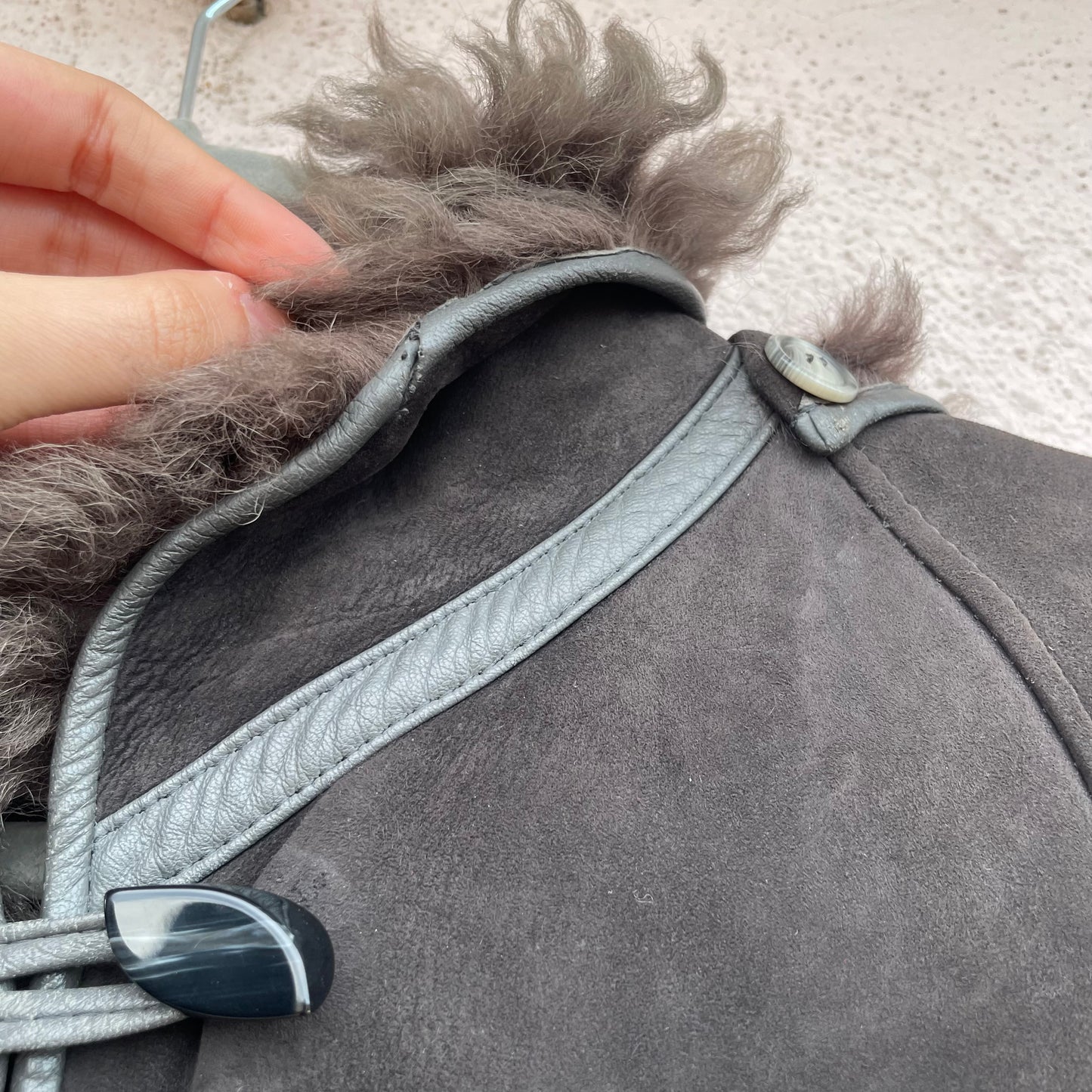Original shearling canna di fucile