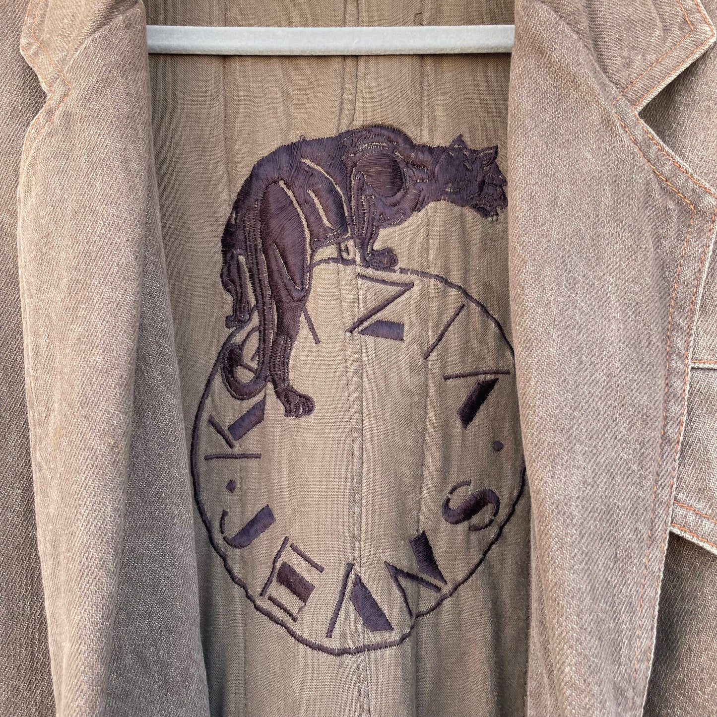 Giaccone denim fango Krizia