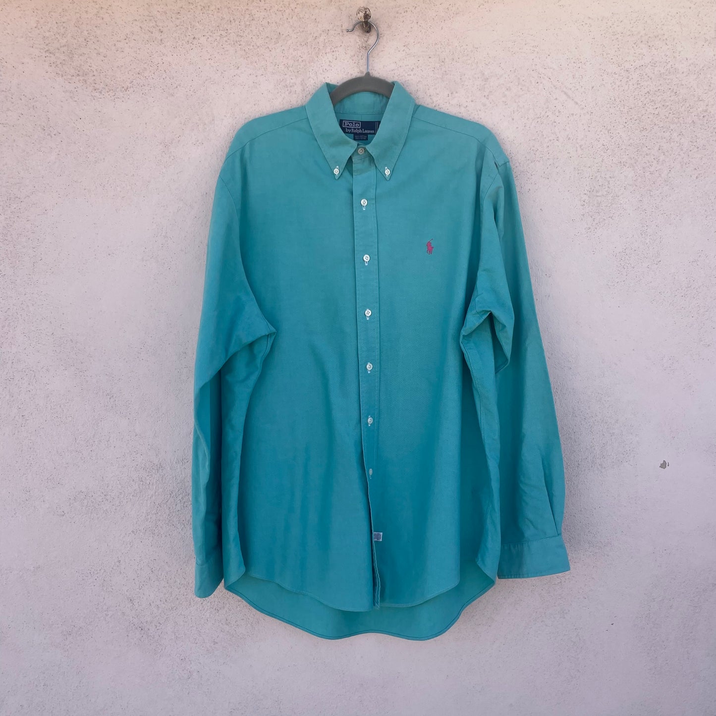 Camicia Ralph Lauren turchese