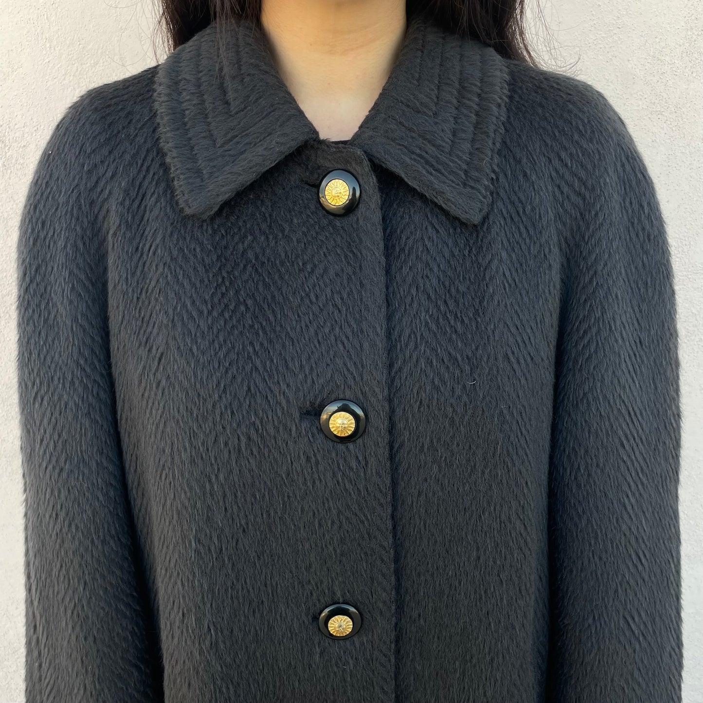 Cappotto Sole alpaca grigio