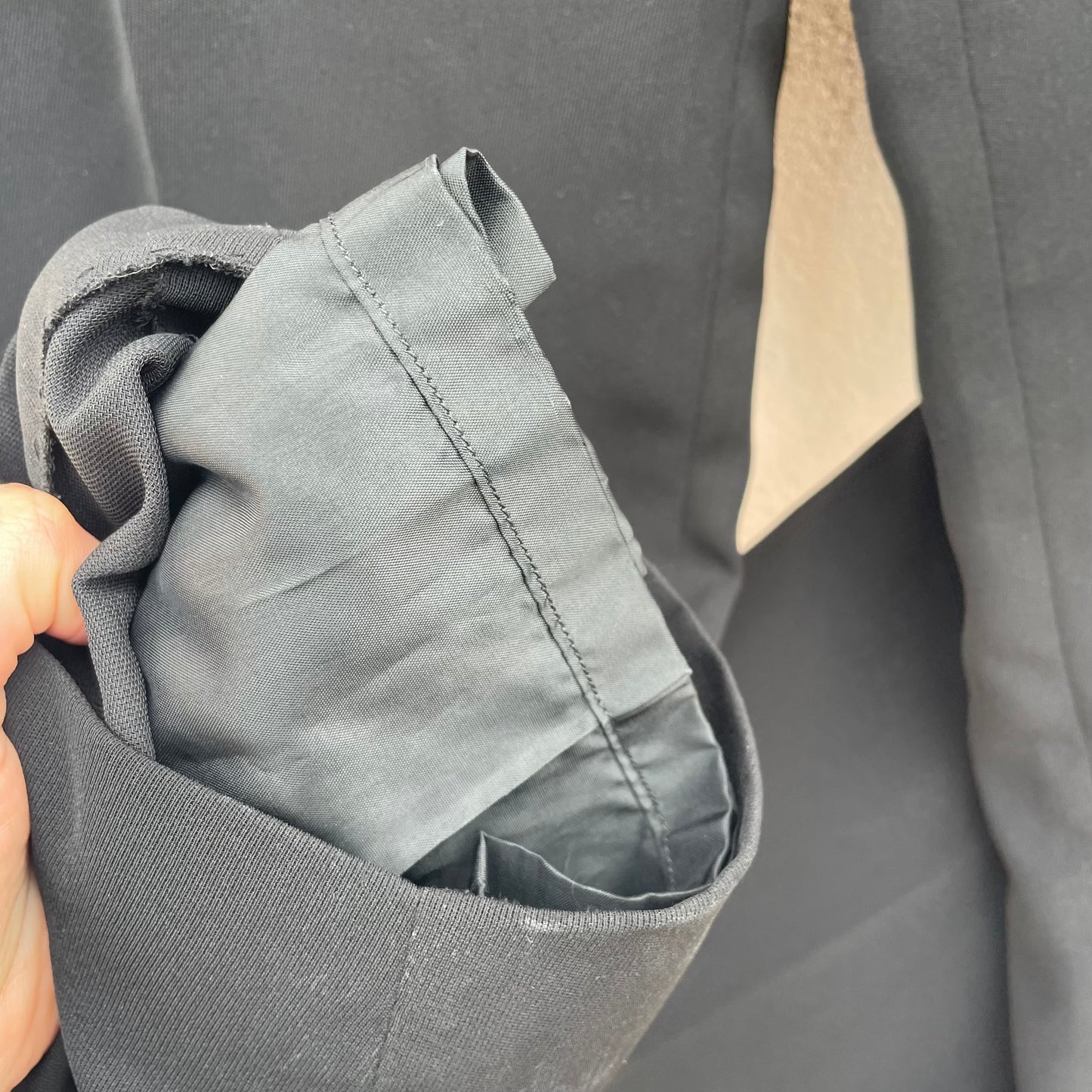 Pantaloni neri vita alta