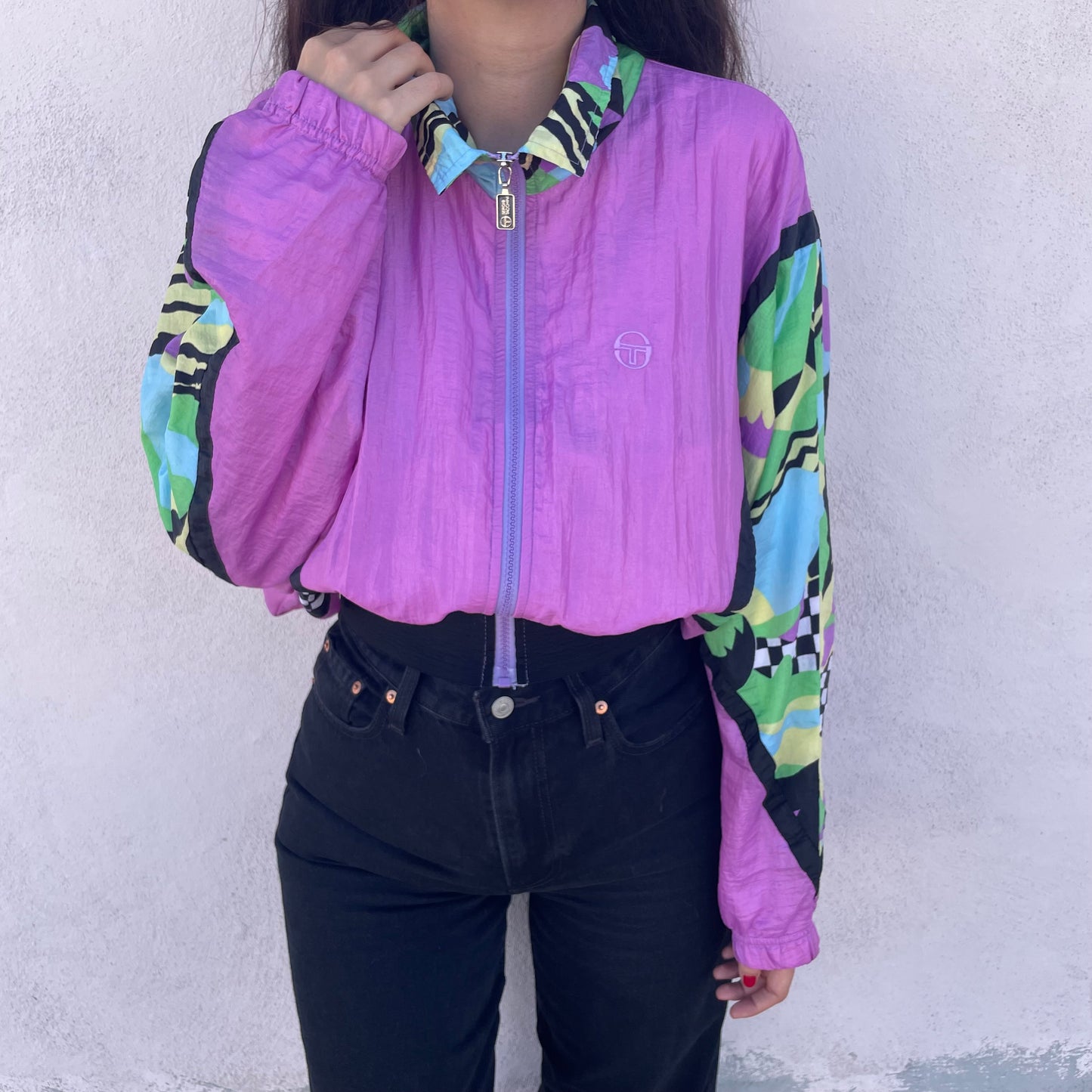 Bomber acetato Sergio Tacchini