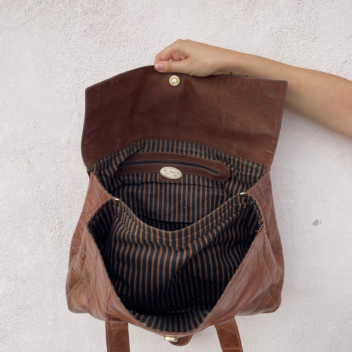 Maxi bag stampa cocco