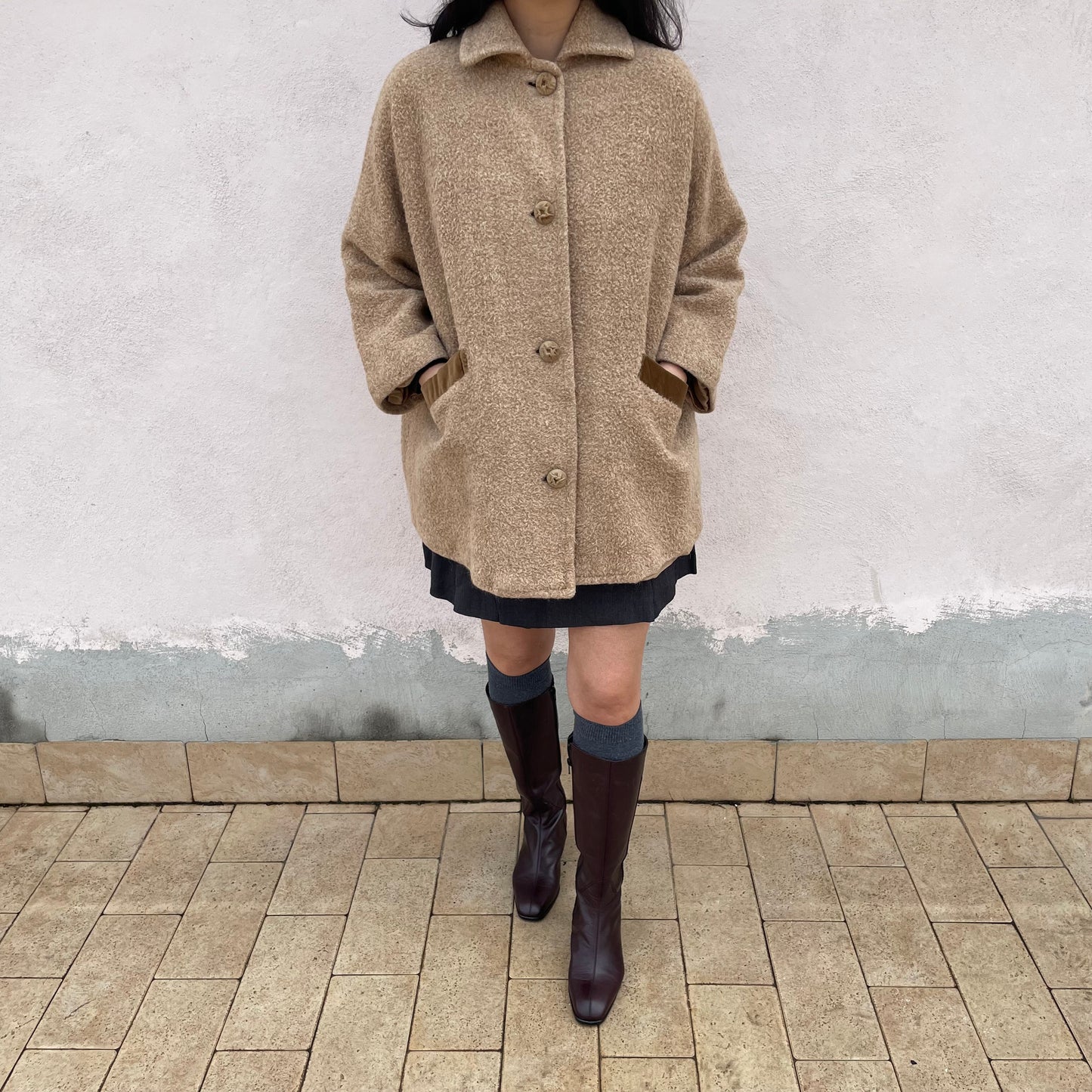 Cappotto bouclé Genny