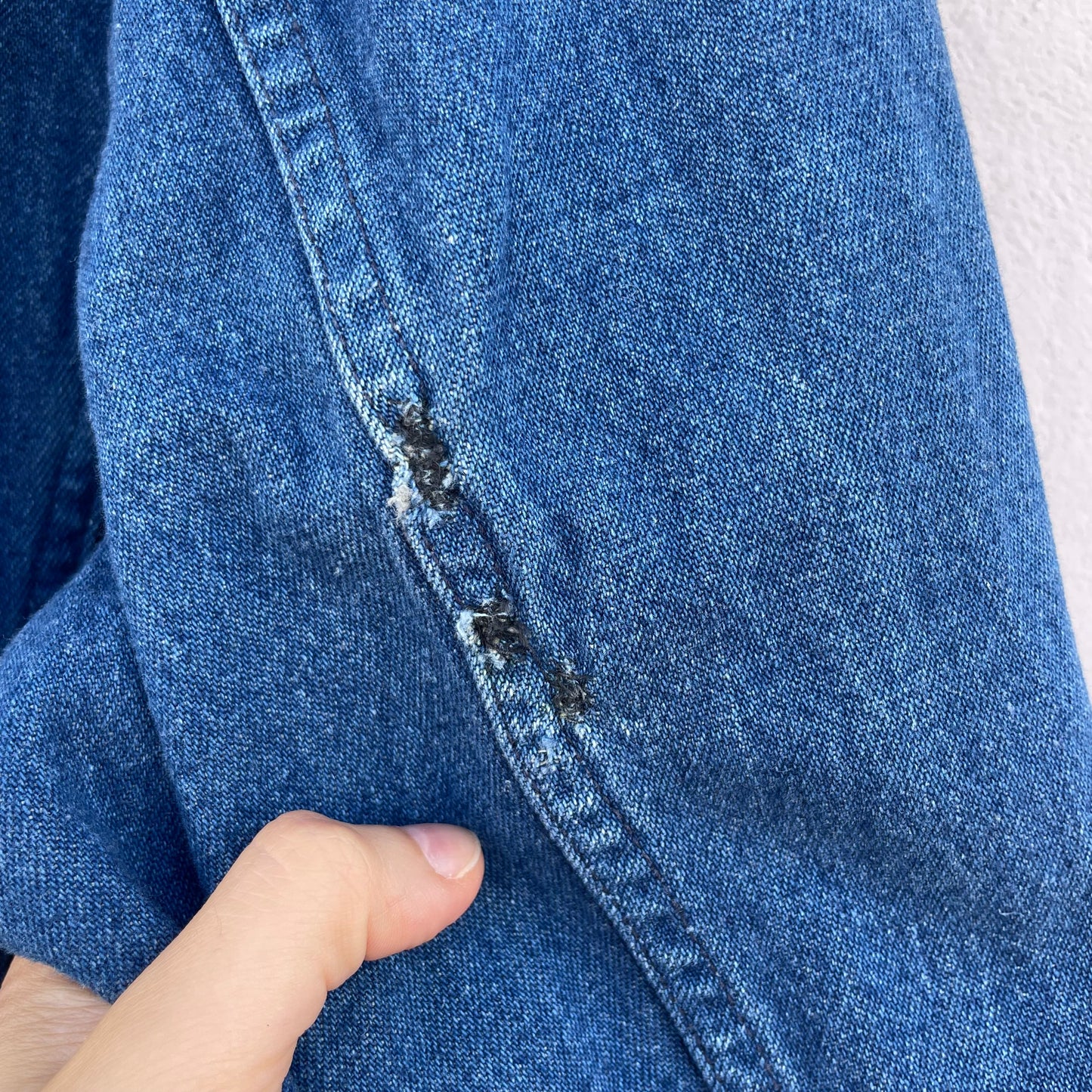 Blazer denim Yves Saint Laurent
