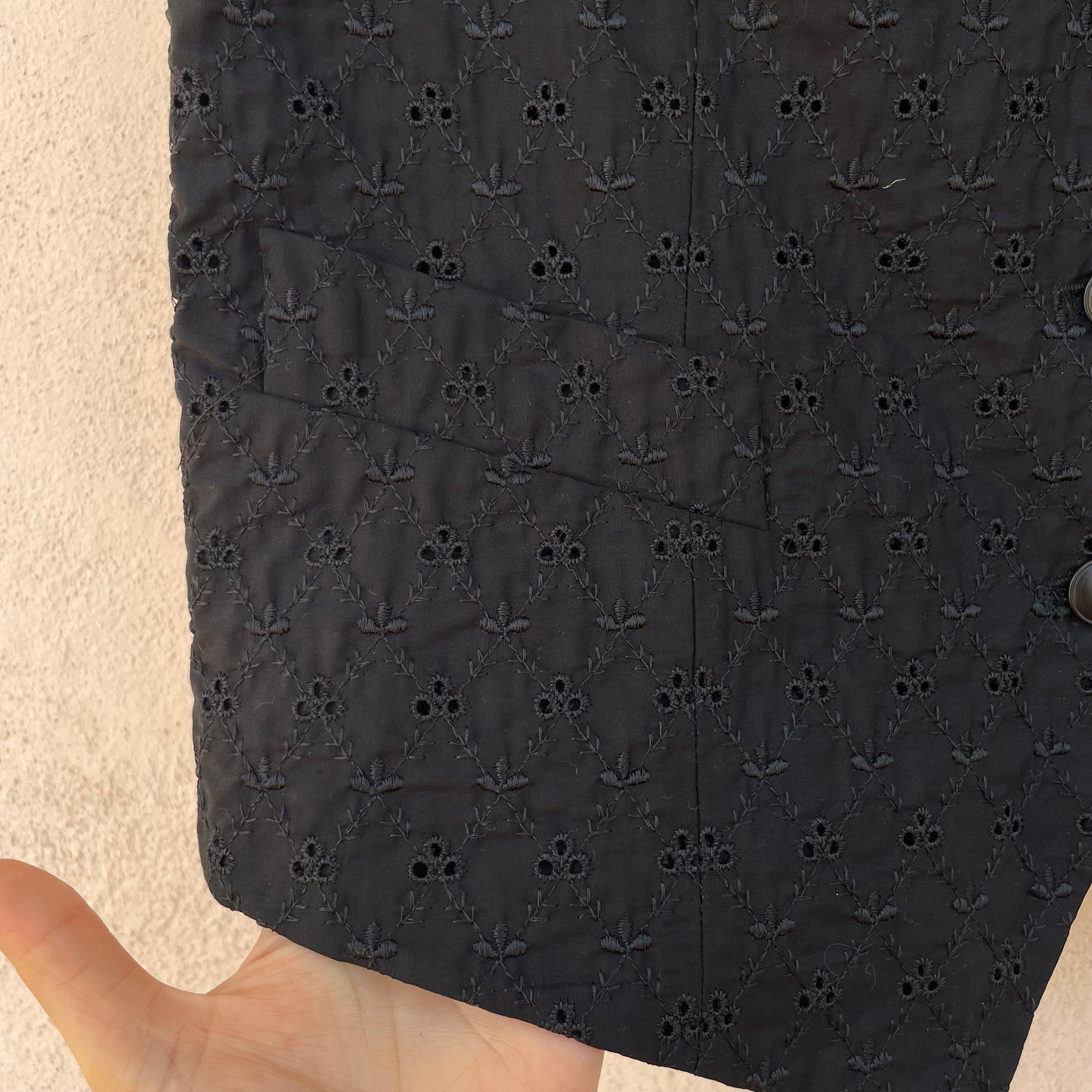Gilet sangallo nero