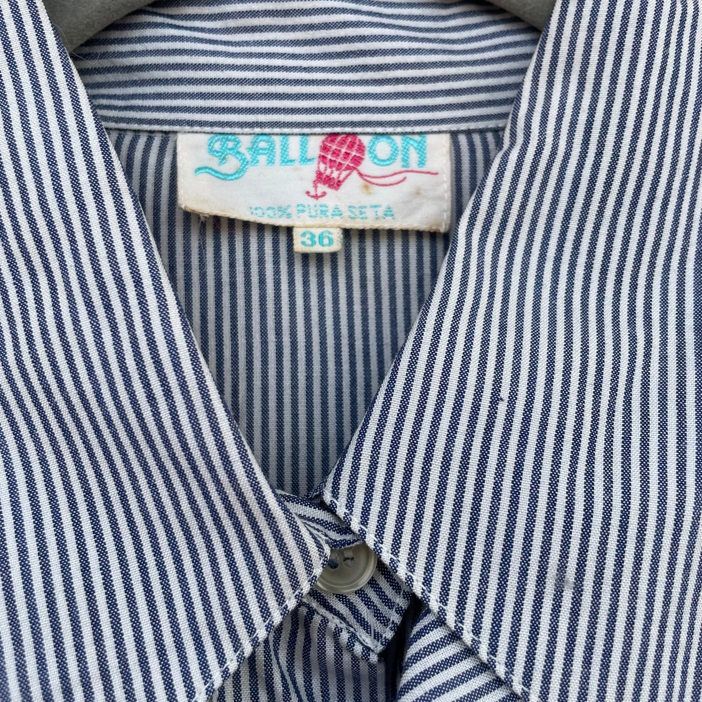 Camicia seta righe