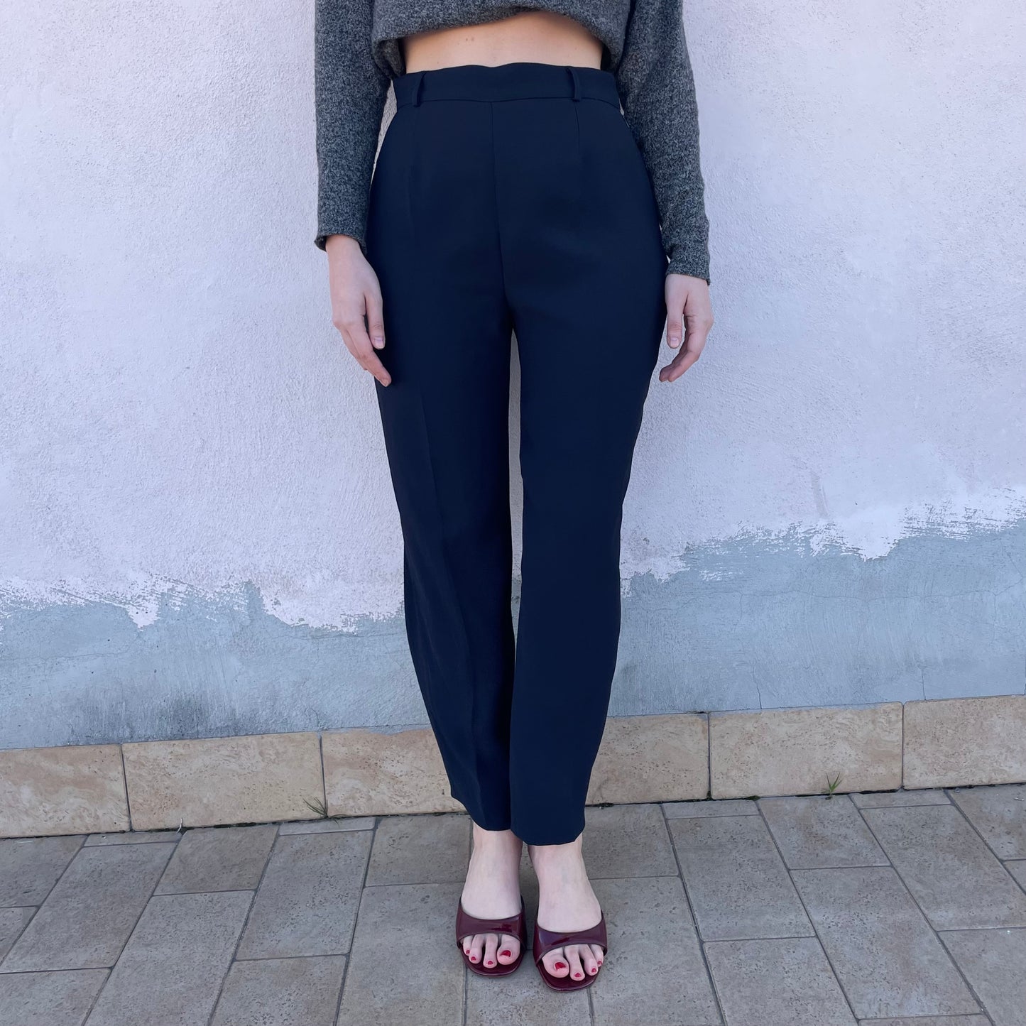 Pantaloni blu Marella