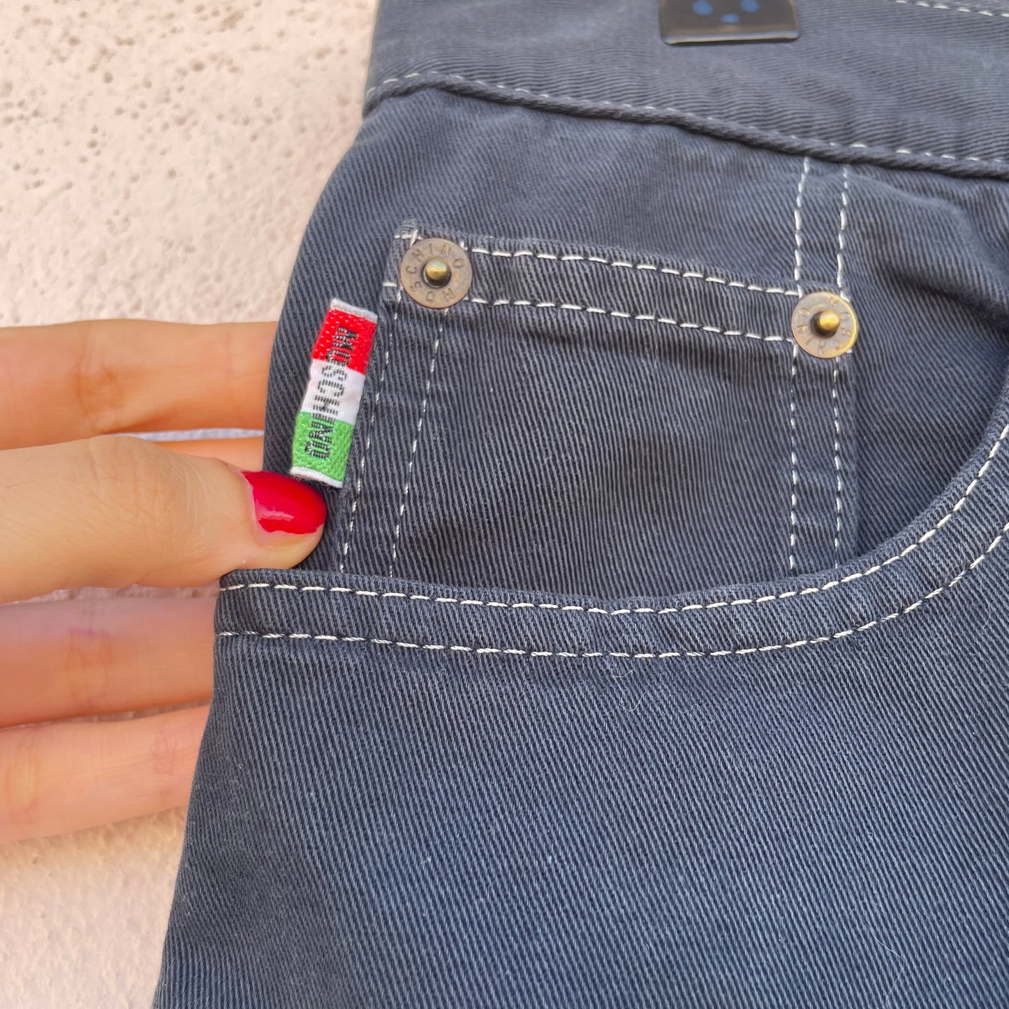 Jeans high waist Moschino