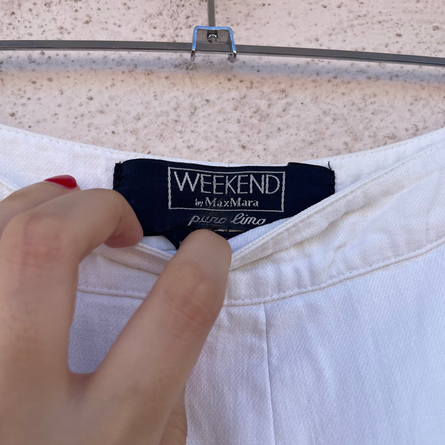 Pantaloni in lino Weekend Max Mara