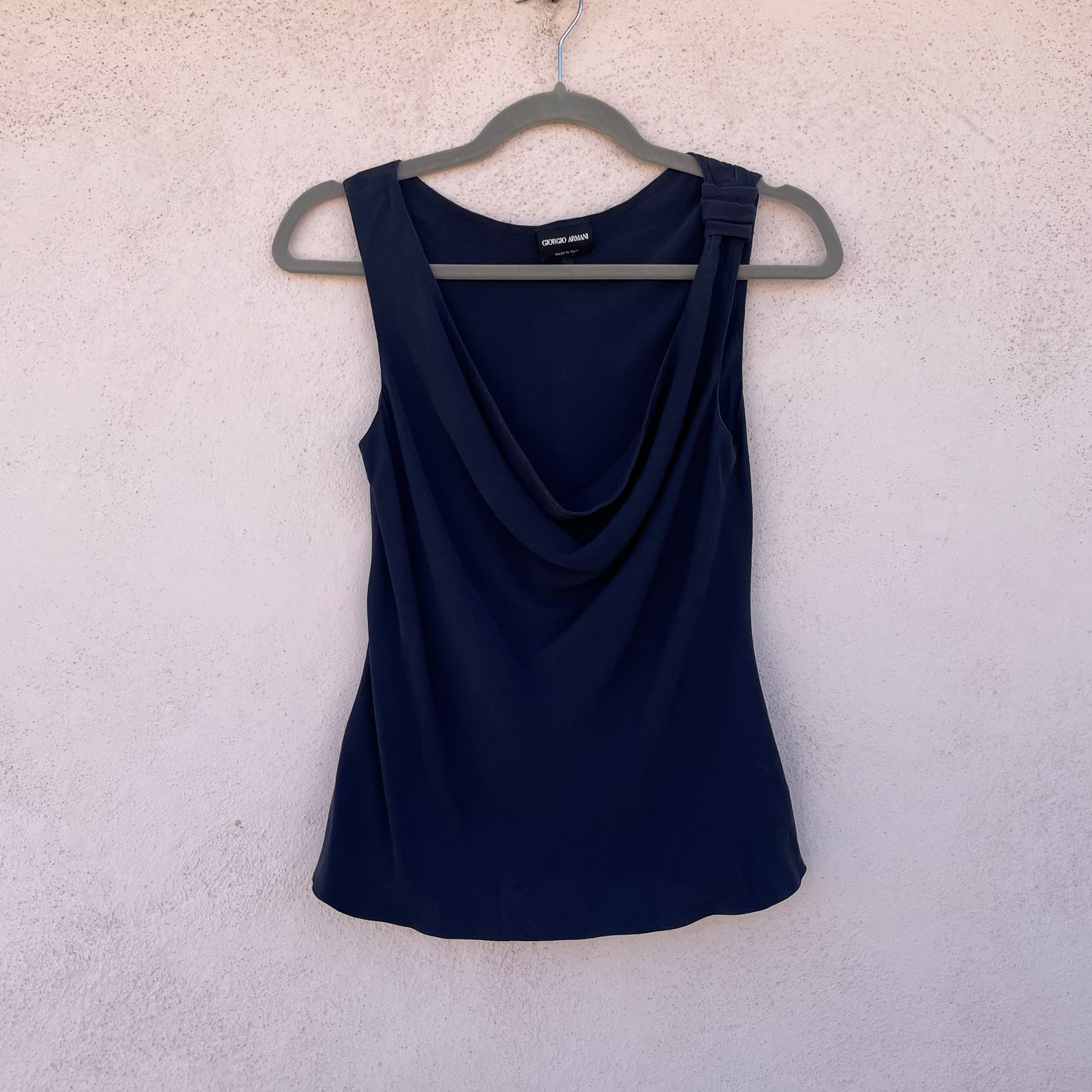 Top seta Giorgio Armani