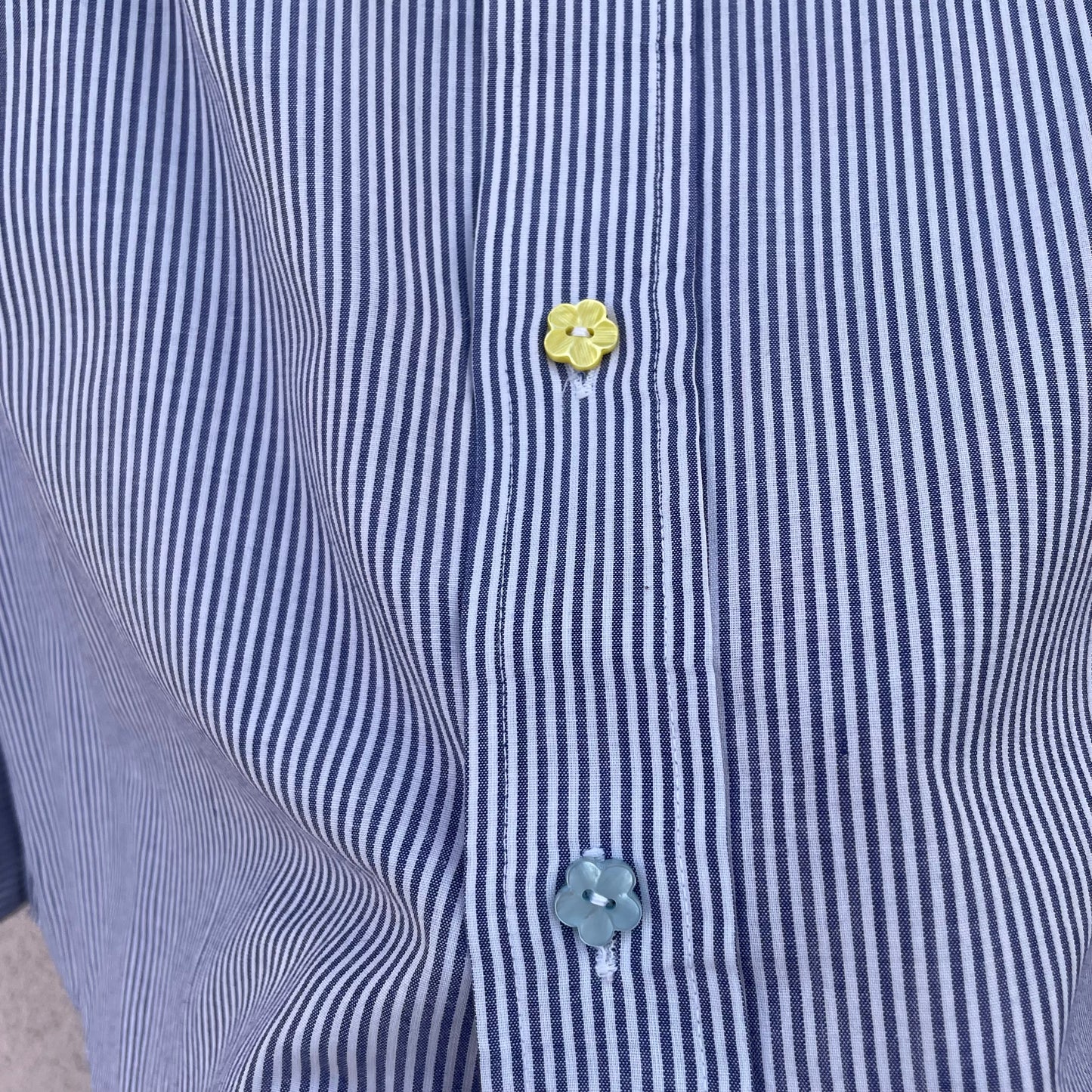 Camicia righe fiorellini