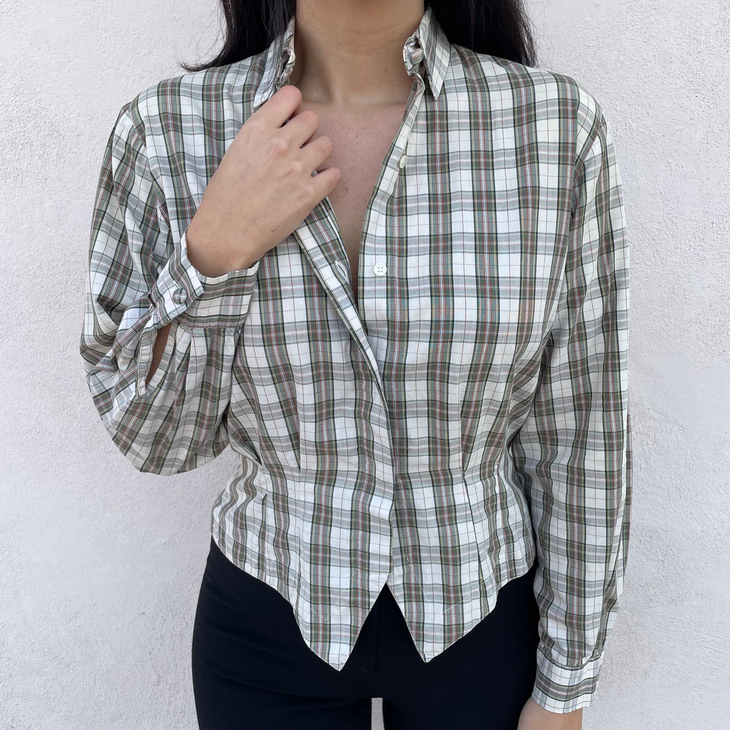 Camicia avvitata tartan