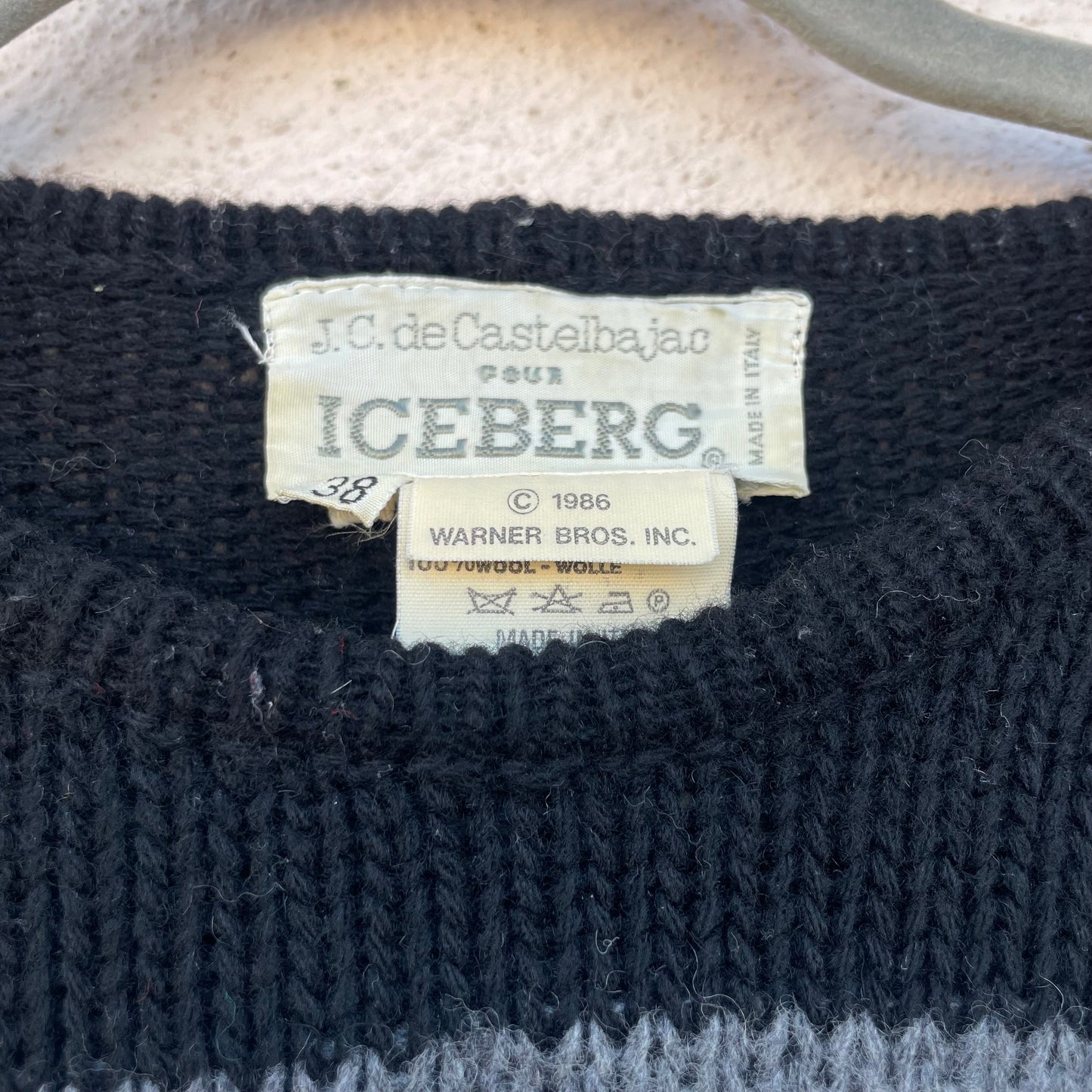 Golf Titti e Silvestro J.C. de Castelbajac pour Iceberg 1986
