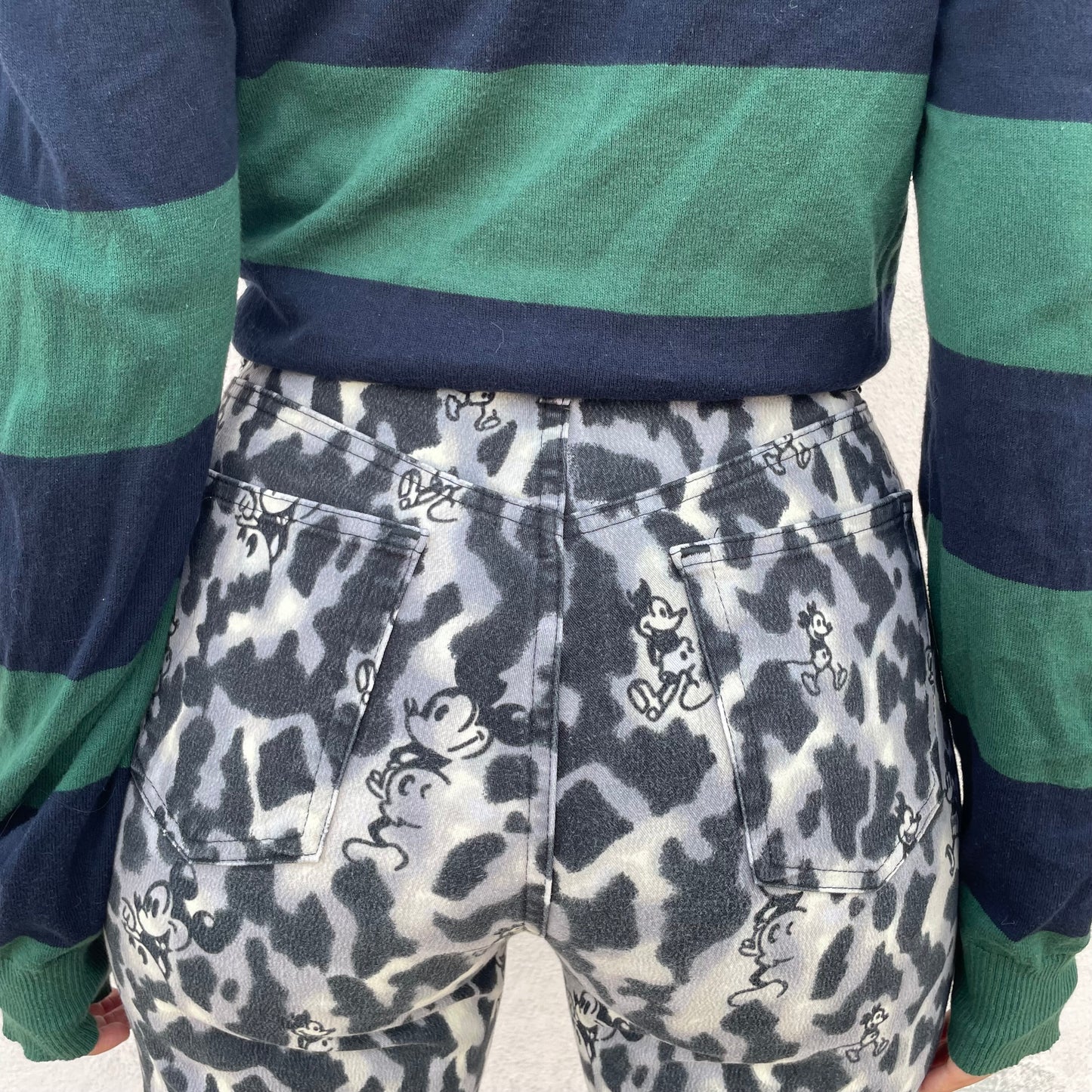 Jeans camouflage Mickey Mouse