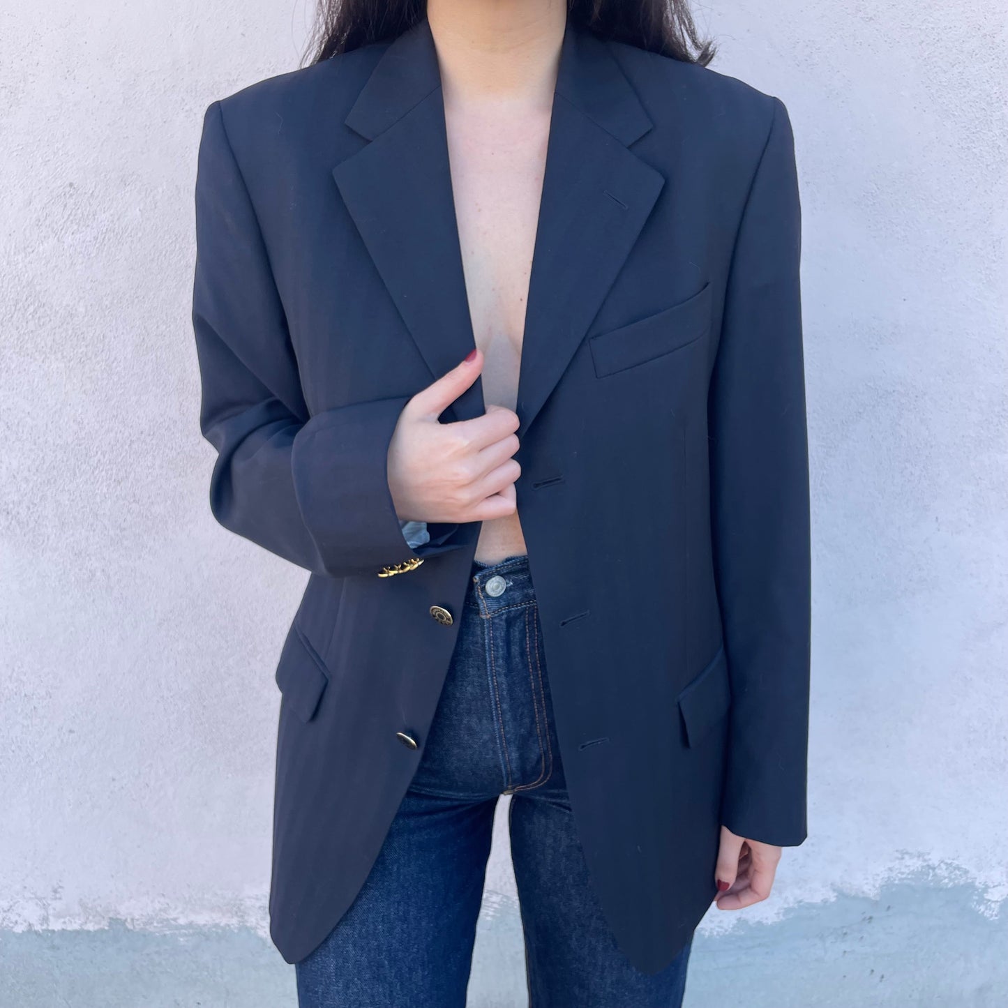 Blazer Gianfranco Ferré blu
