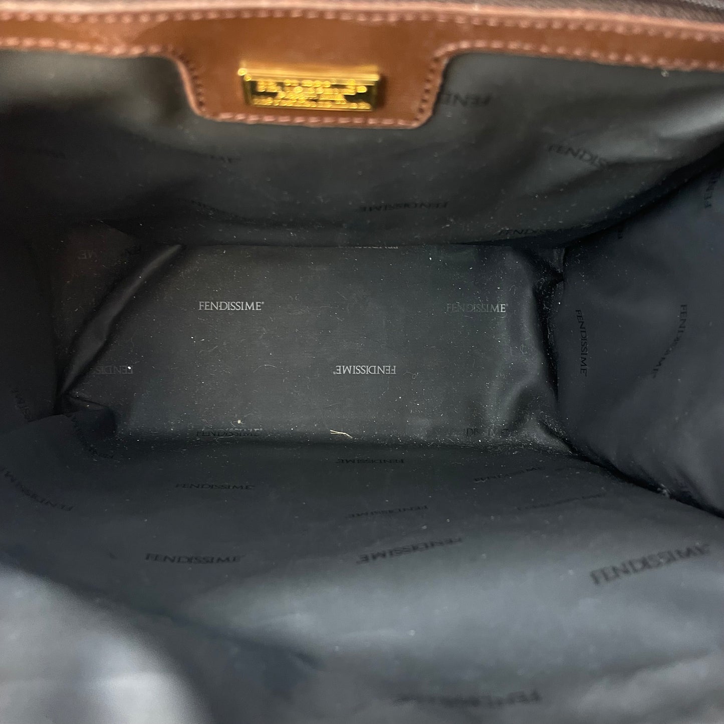 Borsa marrone Fendissime
