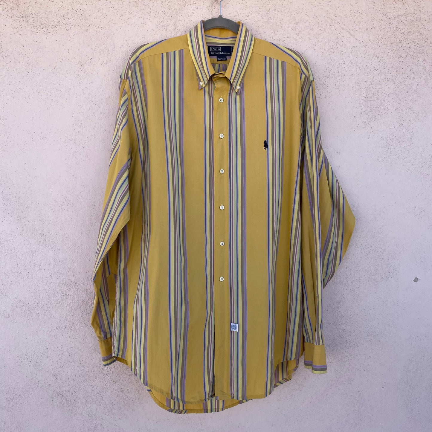 Camicia gialla Ralph Lauren