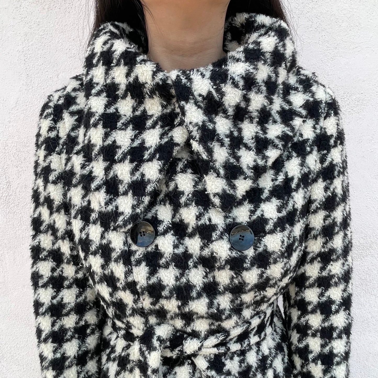 Cappotto pied de poule Max Mara