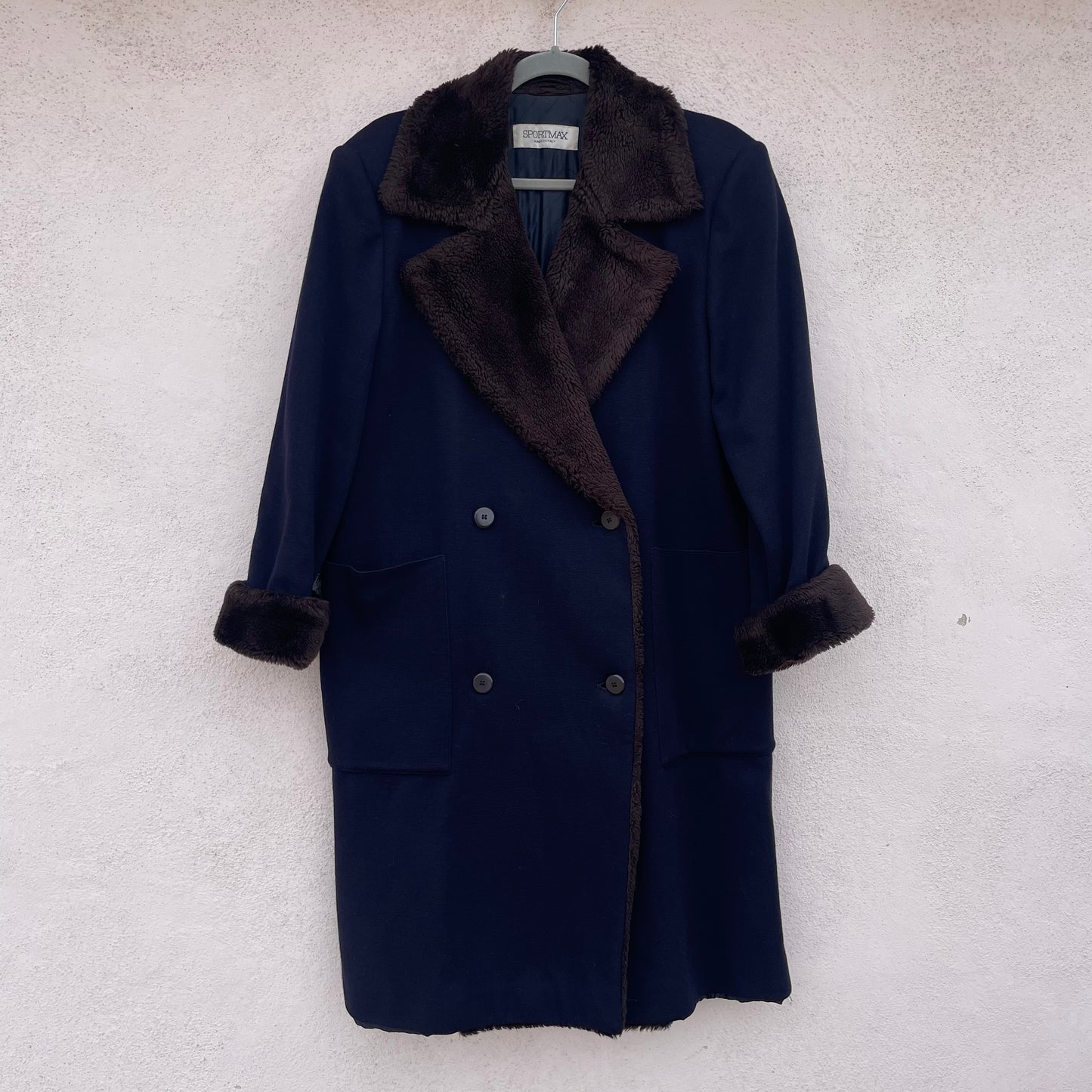 Cappotto blu Sportmax