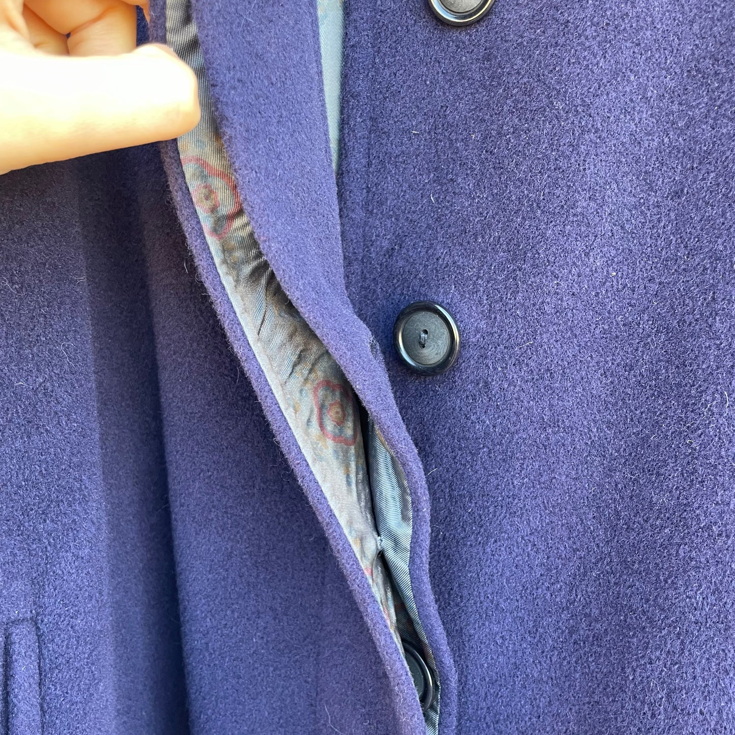 Cappotto blu