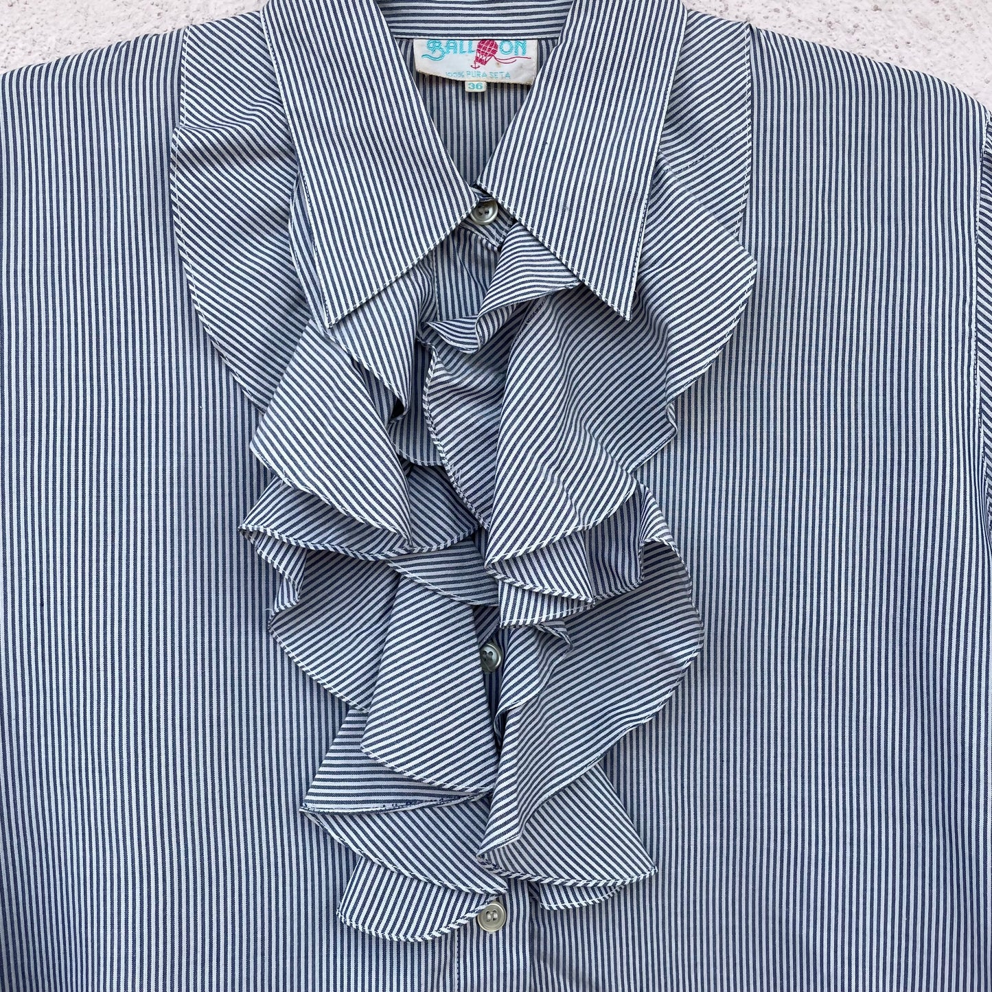 Camicia seta righe
