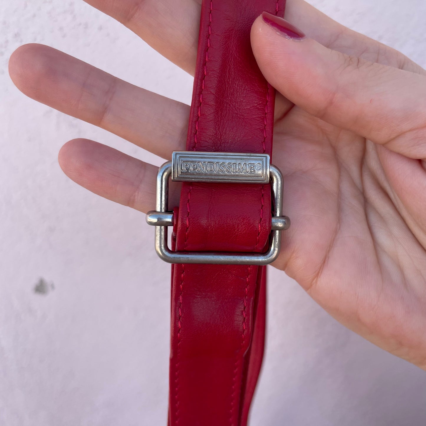 Marsupio rosso Fendissime