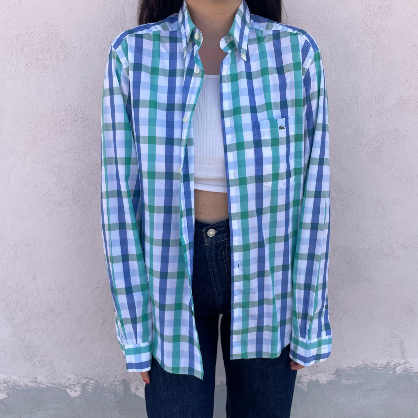 Cami check Lacoste